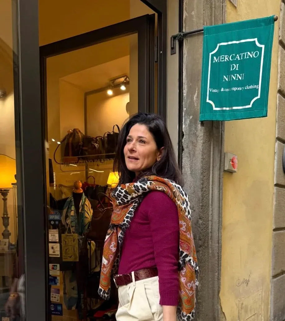 Christian Dior Scialle Vintage Leopard 136 Lana e Seta - Mercatino di Ninni