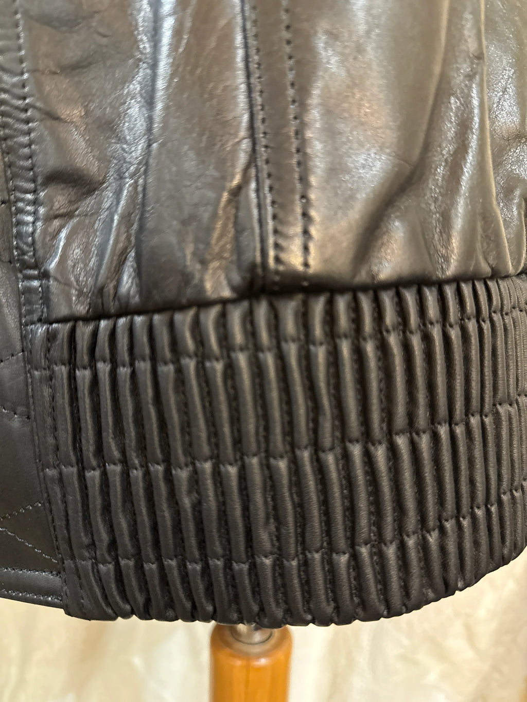 Commes-De-Gar-on-Giacca-Yuma-Watanabe-in-Pelle-Nero-Mercatino-di-Ninni-71336729477469 - Mercatino di Ninni