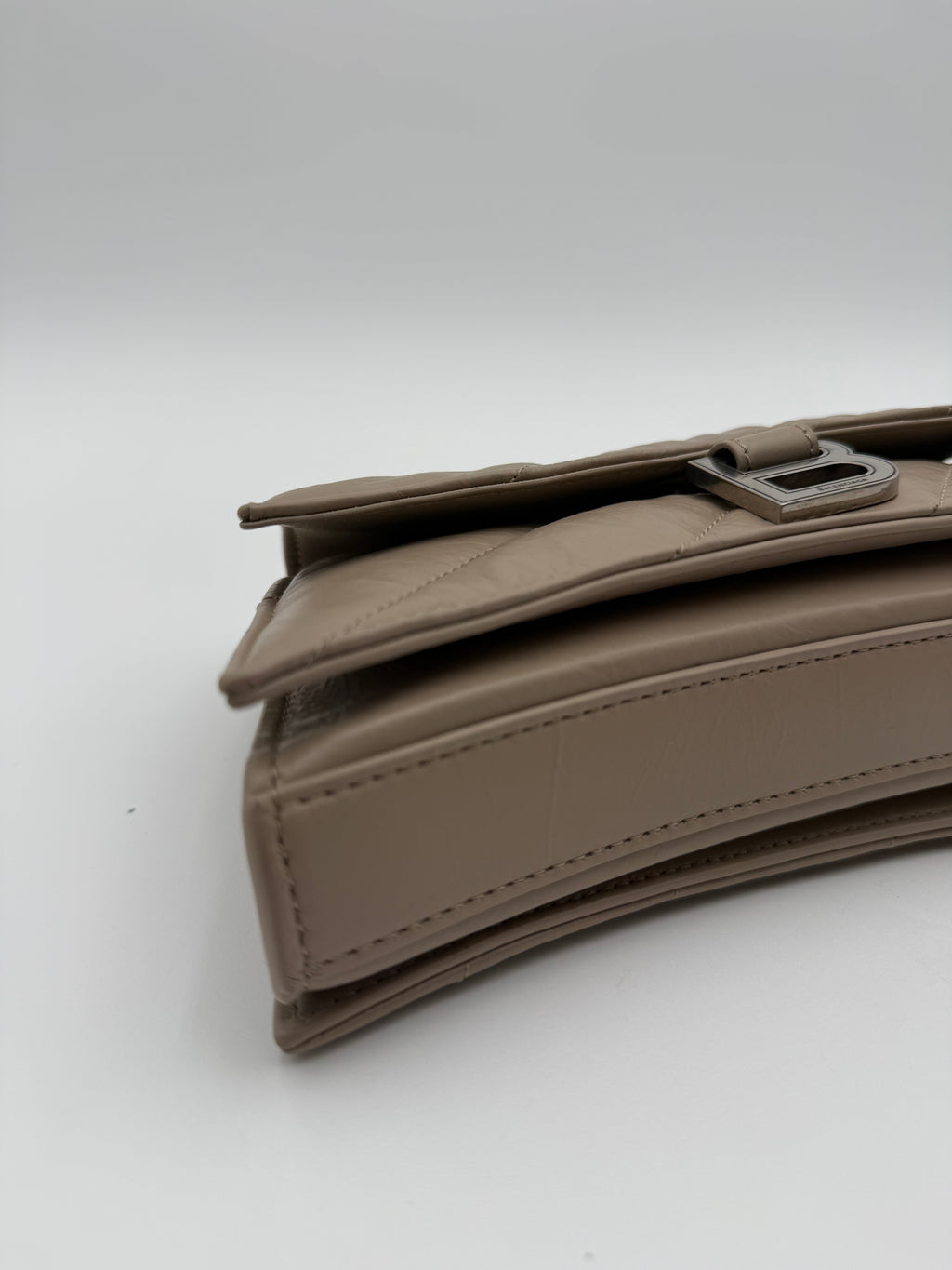 Balenciaga Borsa a Tracolla Crush mini In Pelle di Agnello increspata