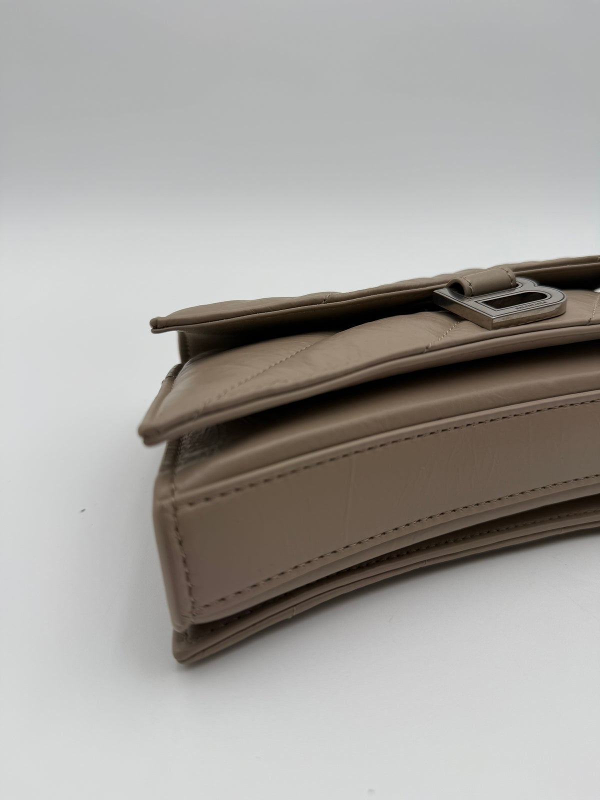 Balenciaga Borsa a Tracolla Crush mini In Pelle di Agnello increspata