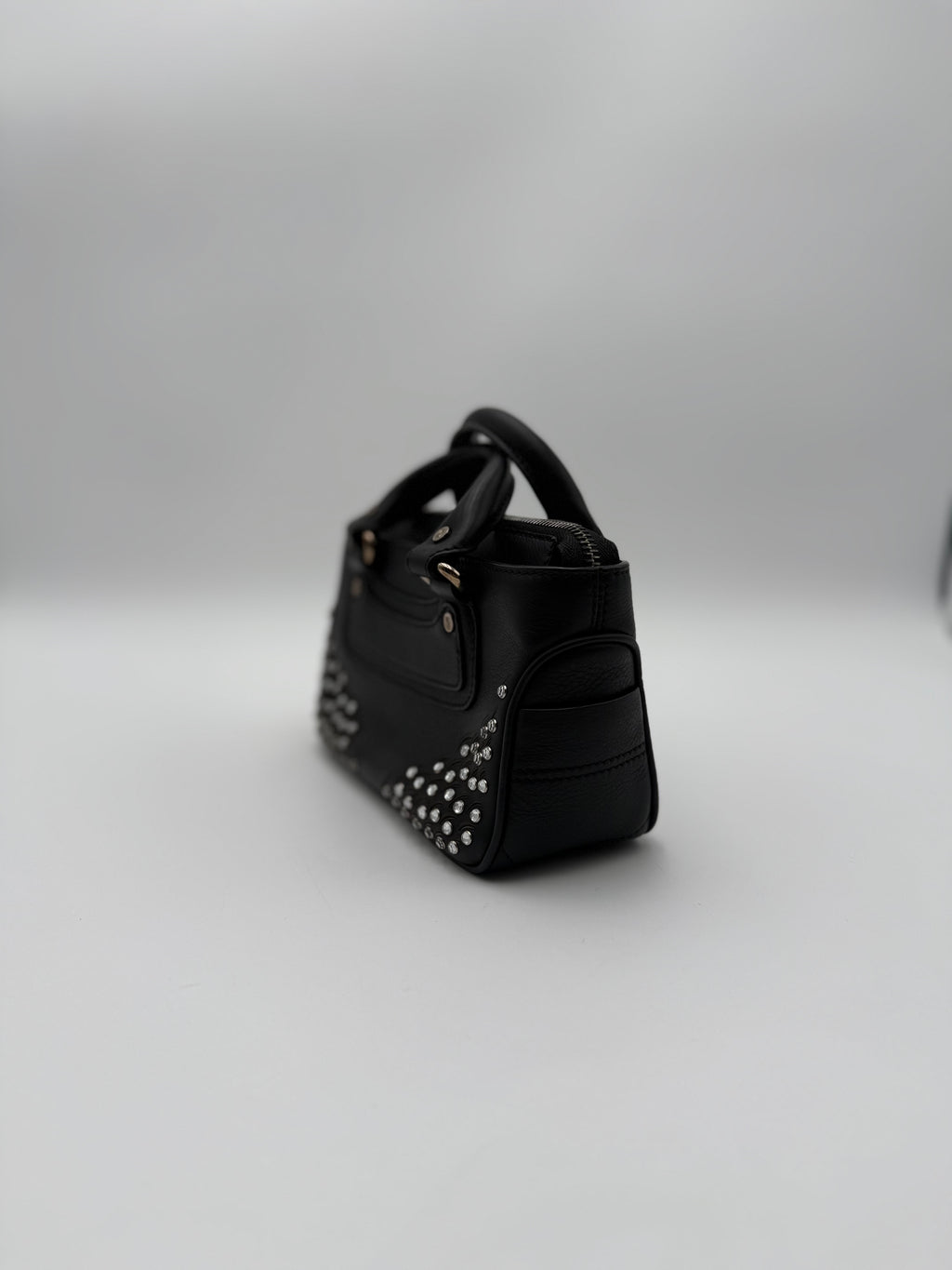 Celine Mini Boogie Limited Edition with Crystals and Silver Studs