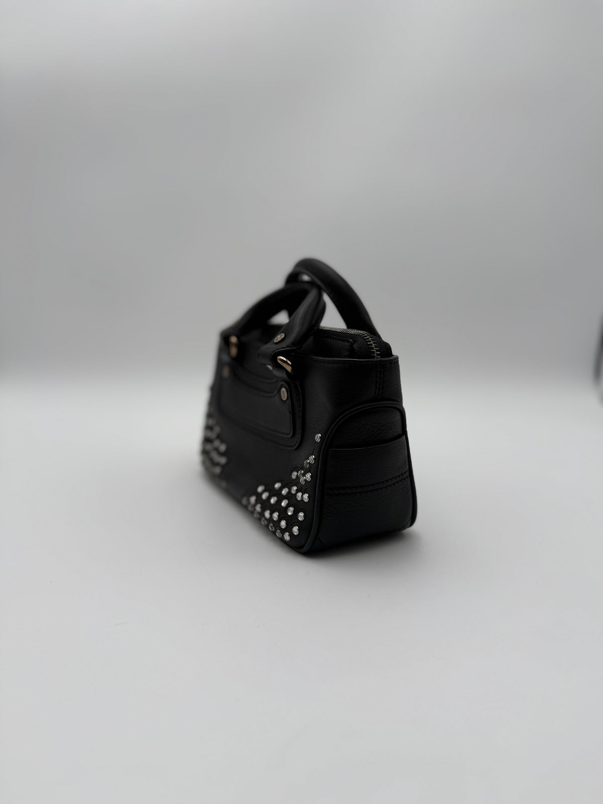 Celine Mini Boogie Limited Edition with Crystals and Silver Studs