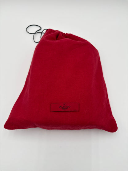 Valentino  Garavani Borsa Rockstud Spike in Raffia naturale e Pelle