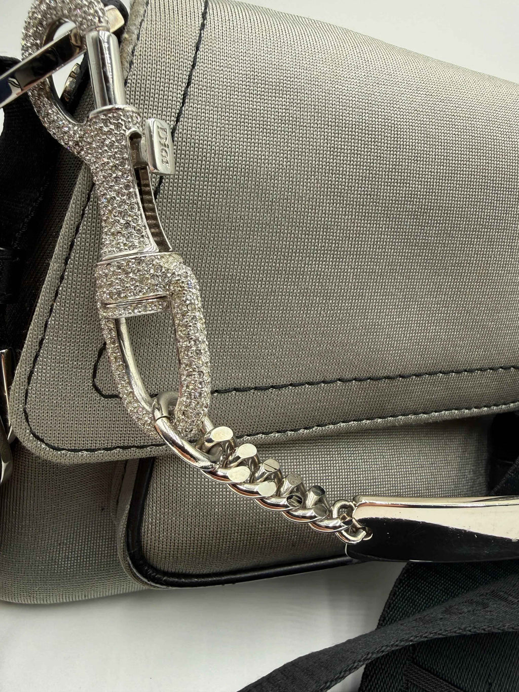 Dior Borsa Collezione "Hardcore" by John Galliano in Tela Grigia
