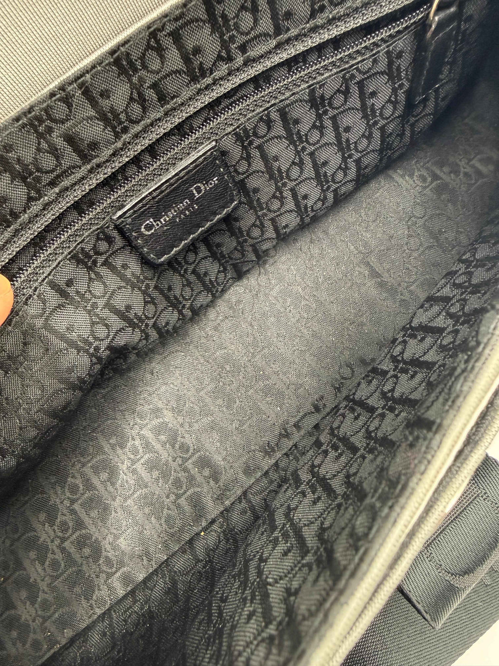 Dior Borsa Collezione "Hardcore" by John Galliano in Tela Grigia