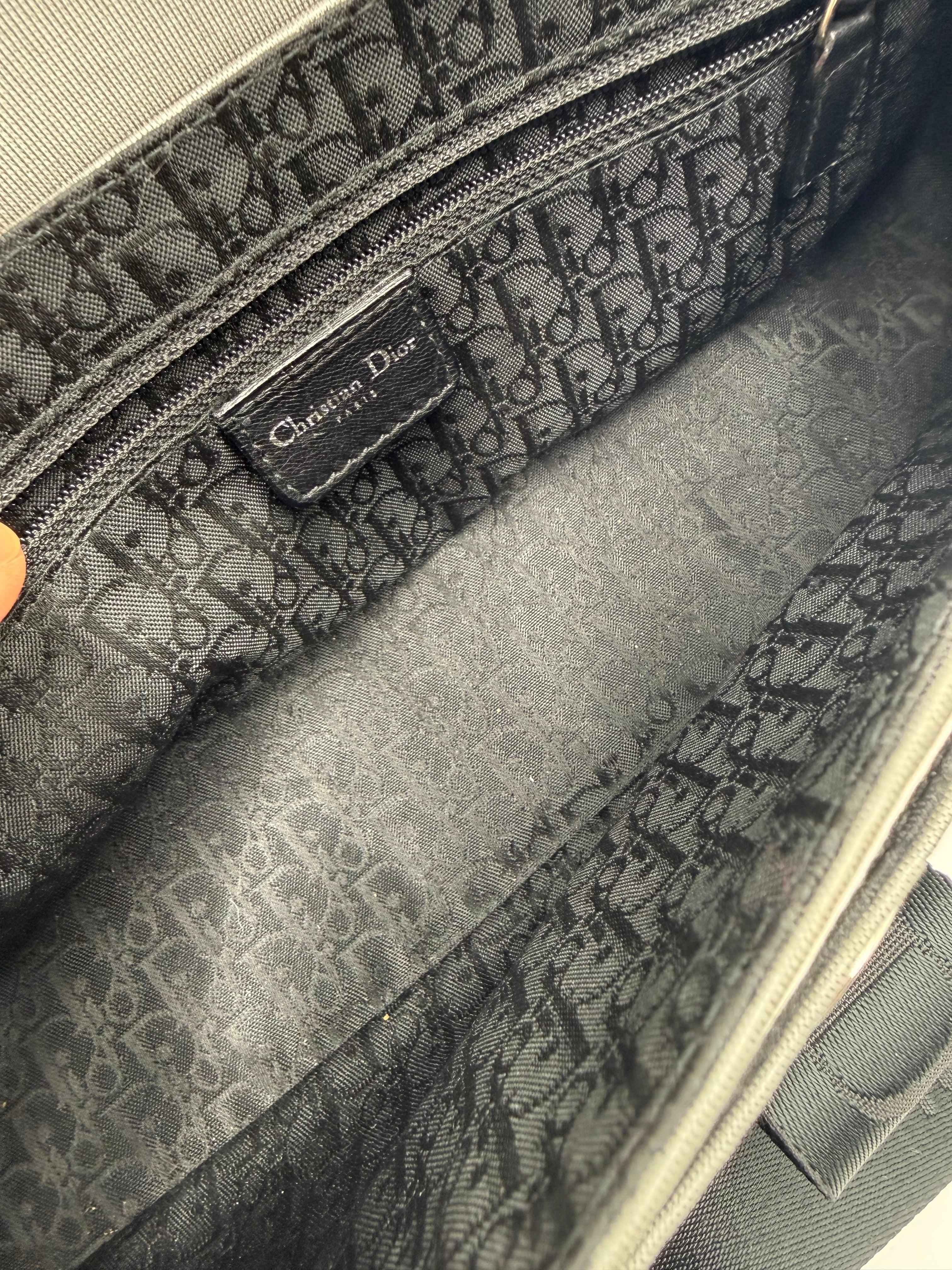 Dior Borsa Collezione "Hardcore" by John Galliano in Tela Grigia
