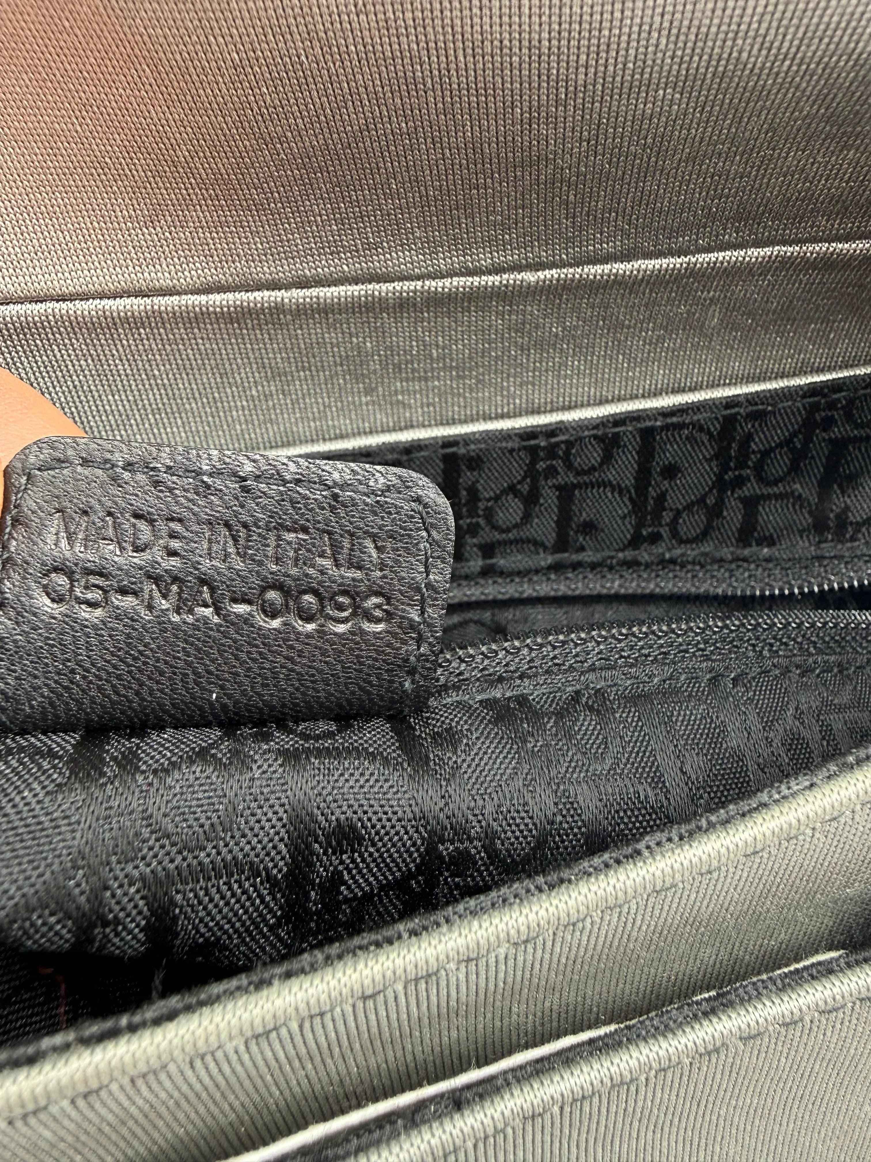 Dior Borsa Collezione "Hardcore" by John Galliano in Tela Grigia