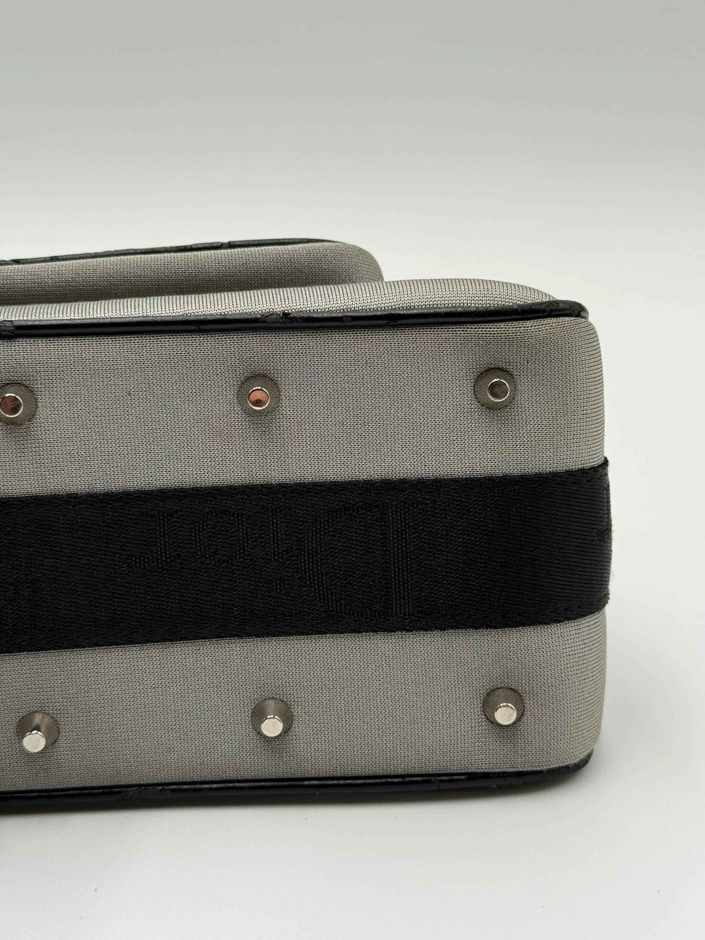 Dior Borsa Collezione "Hardcore" by John Galliano in Tela Grigia