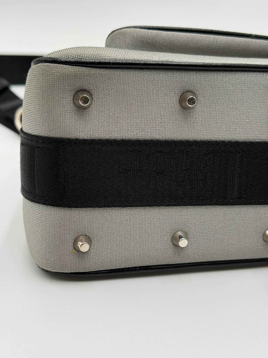 Dior Borsa Collezione "Hardcore" by John Galliano in Tela Grigia