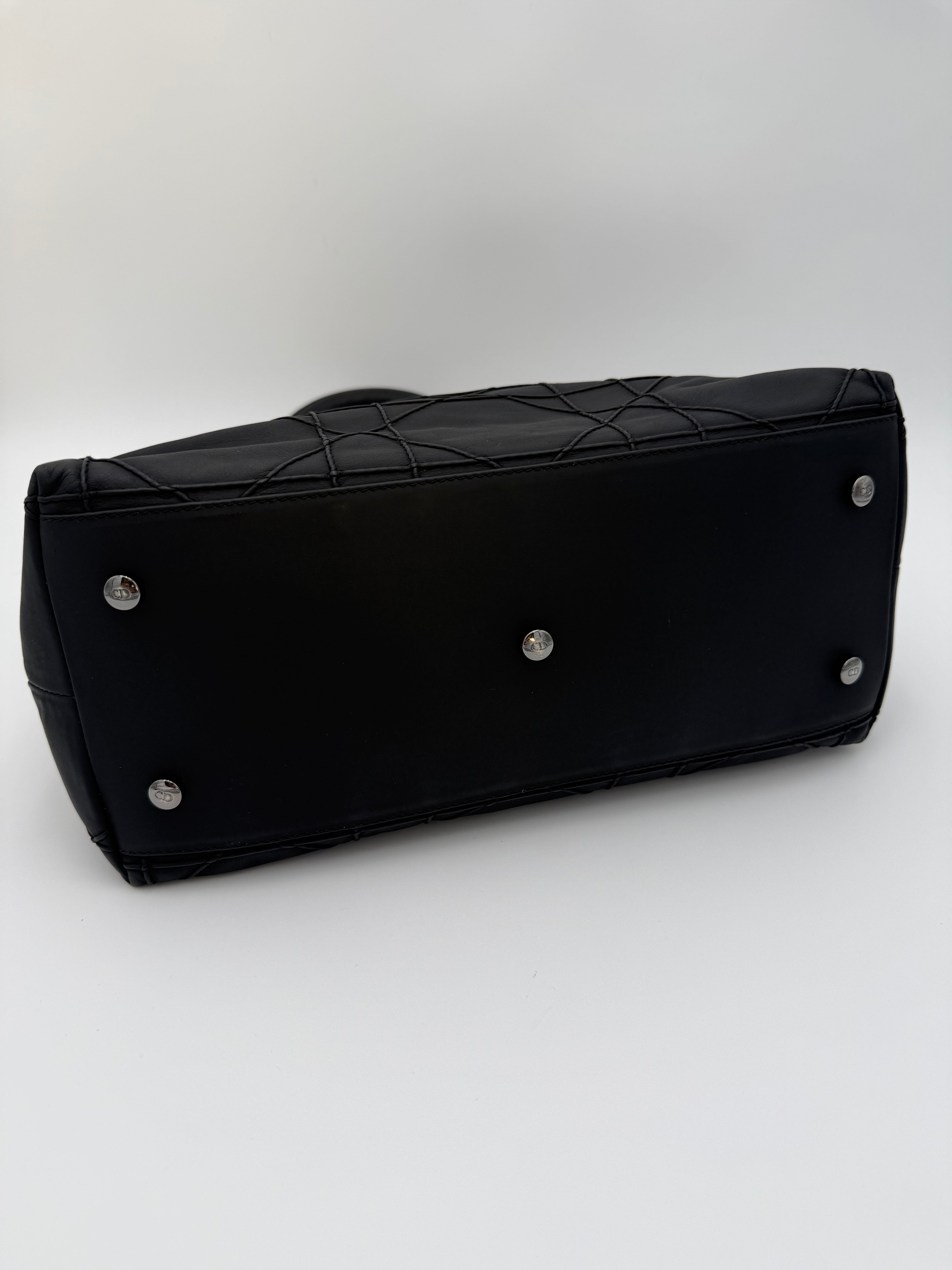 Dior Borsa Granville in Pelle di Agnello Nera - Mercatino di Ninni