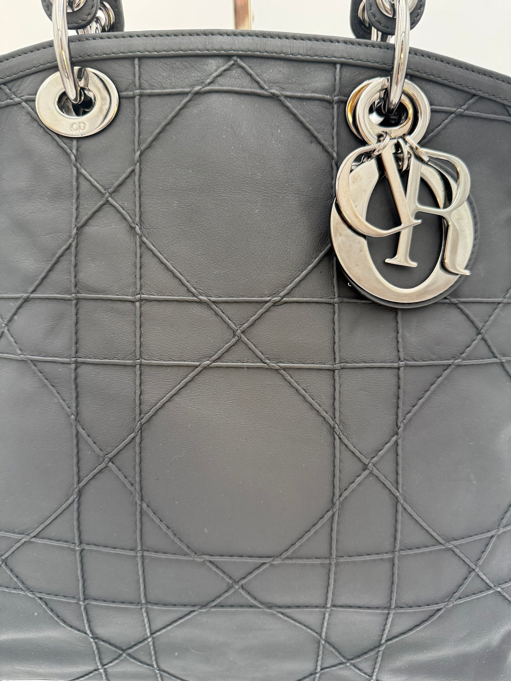 Dior Borsa Granville in Pelle di Agnello Nera - Mercatino di Ninni