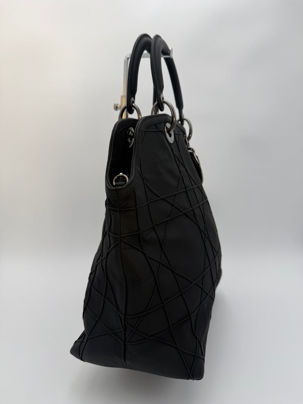 Dior Borsa Granville in Pelle di Agnello Nera - Mercatino di Ninni