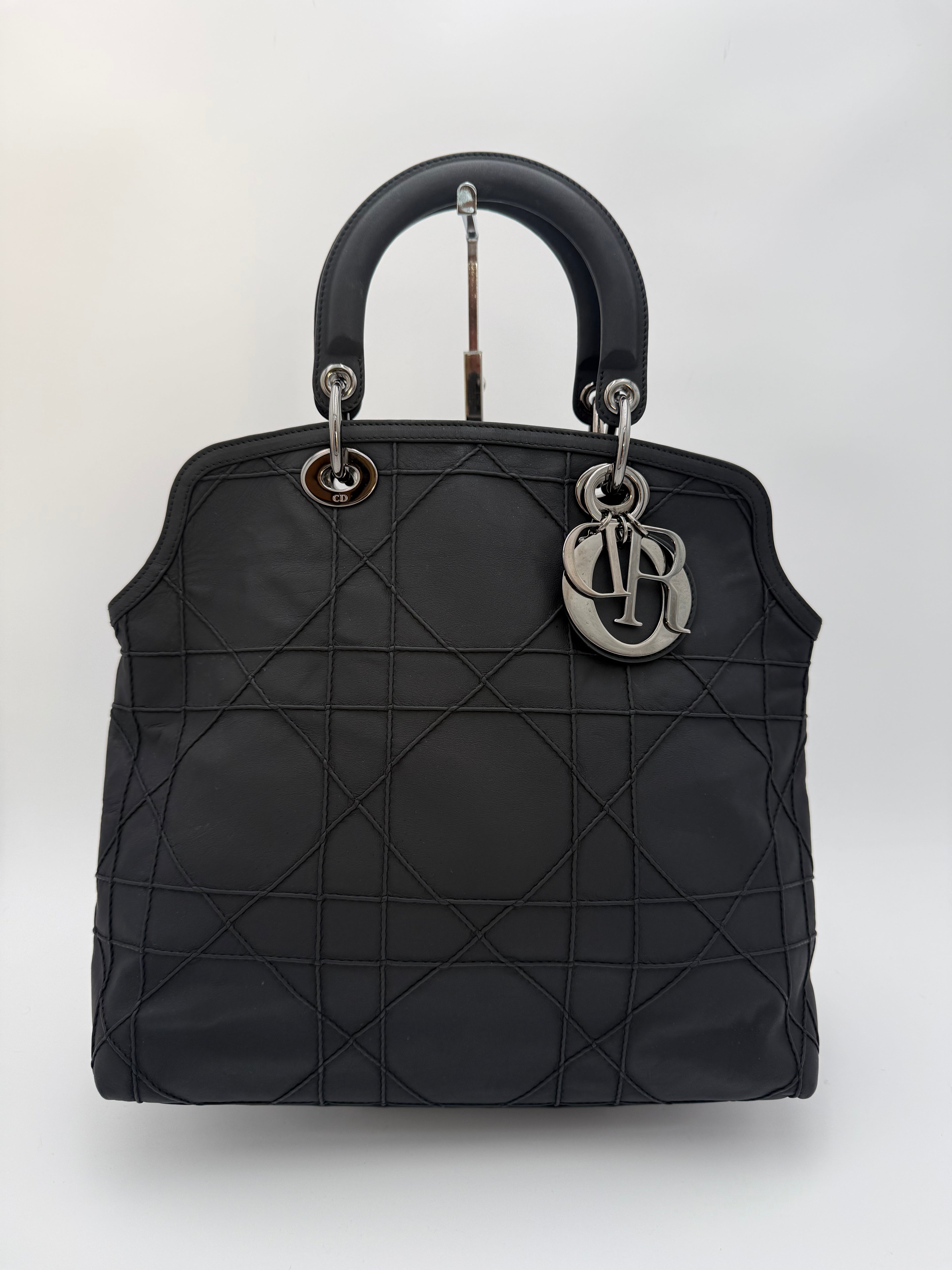 Dior Borsa Granville in Pelle di Agnello Nera - Mercatino di Ninni