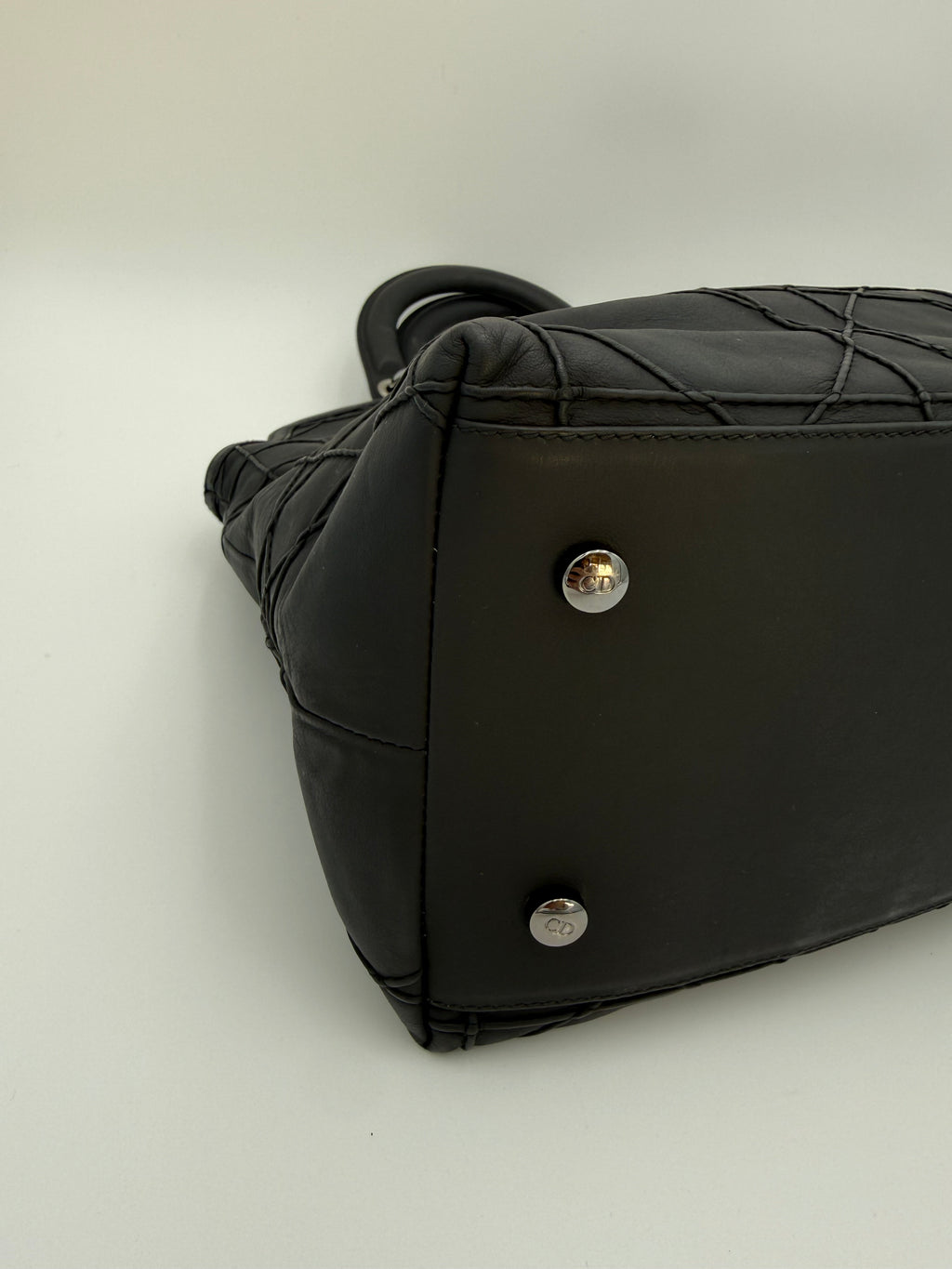 Dior Borsa Granville in Pelle di Agnello Nera - Mercatino di Ninni