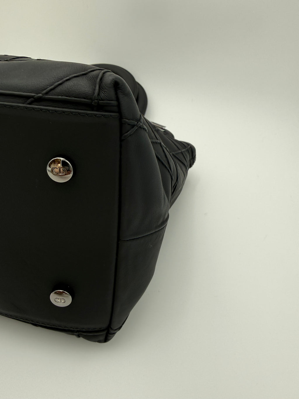 Dior Borsa Granville in Pelle di Agnello Nera - Mercatino di Ninni