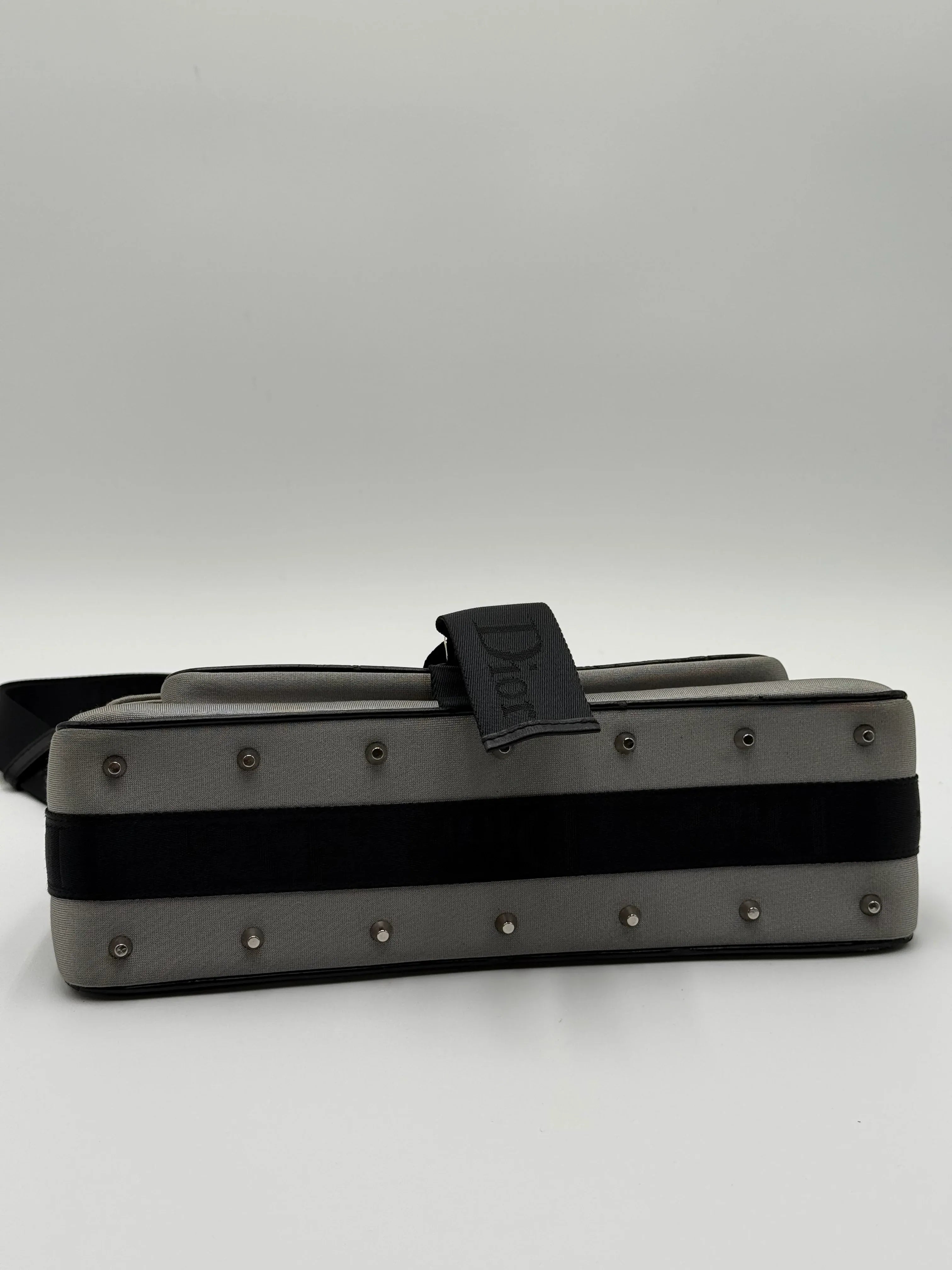 Dior Borsa Hardcore by John Galliano in Tela Grigia - Mercatino di Ninni