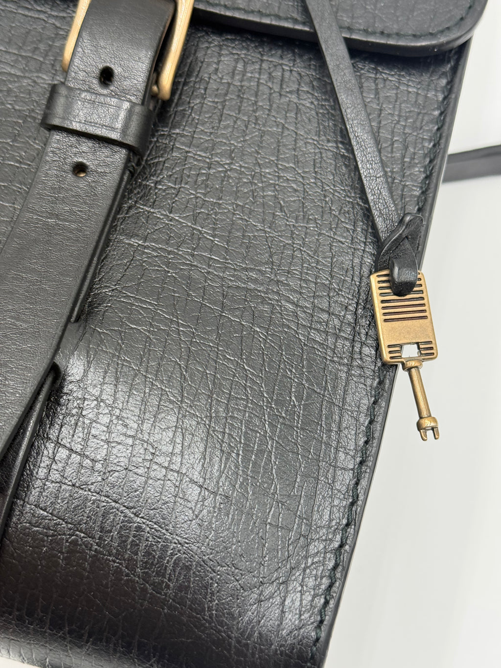 Dolce e Gabbana Cartella Vintage in Pelle Nera - Mercatino di Ninni