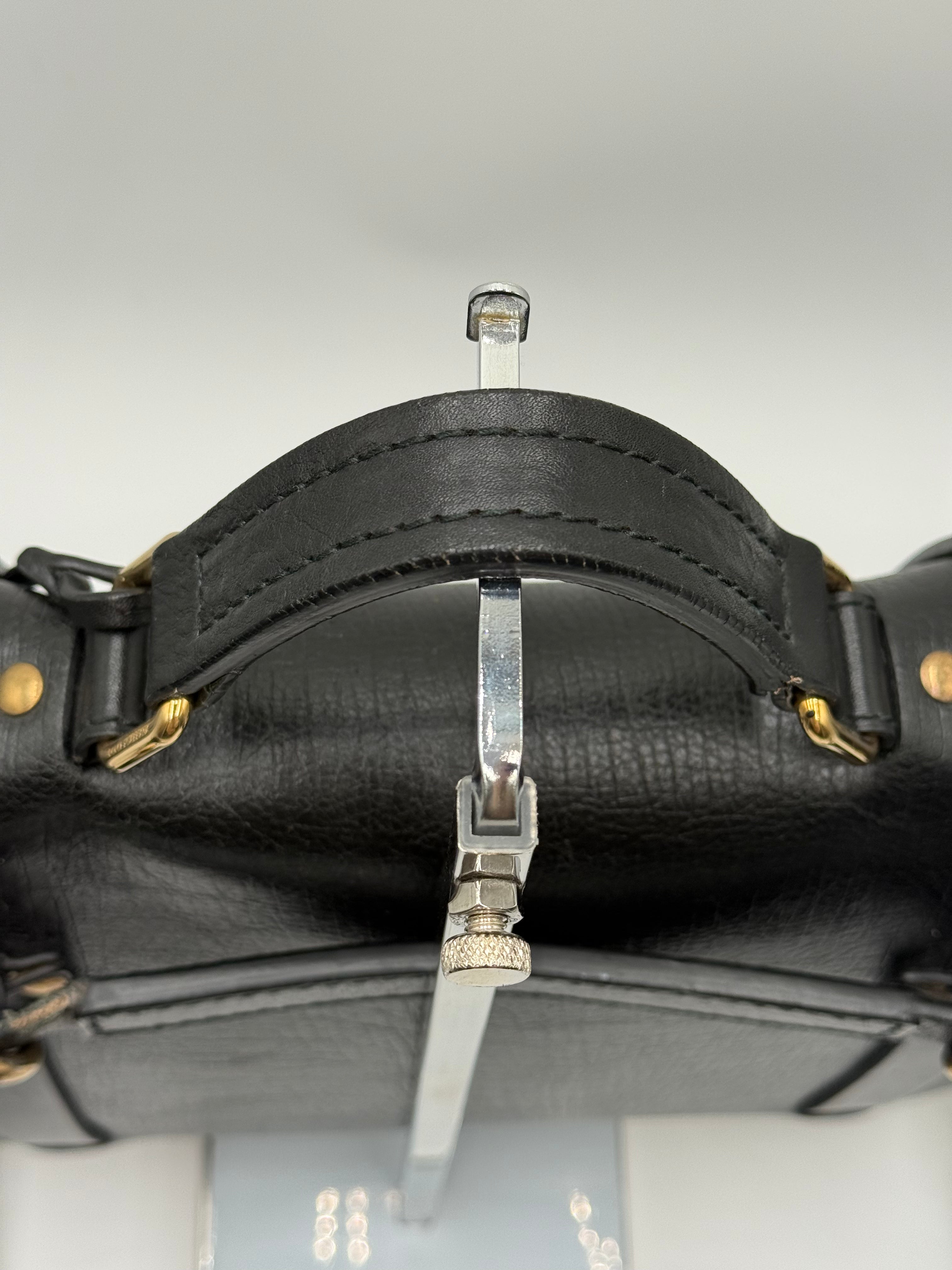 Dolce e Gabbana Cartella Vintage in Pelle Nera - Mercatino di Ninni