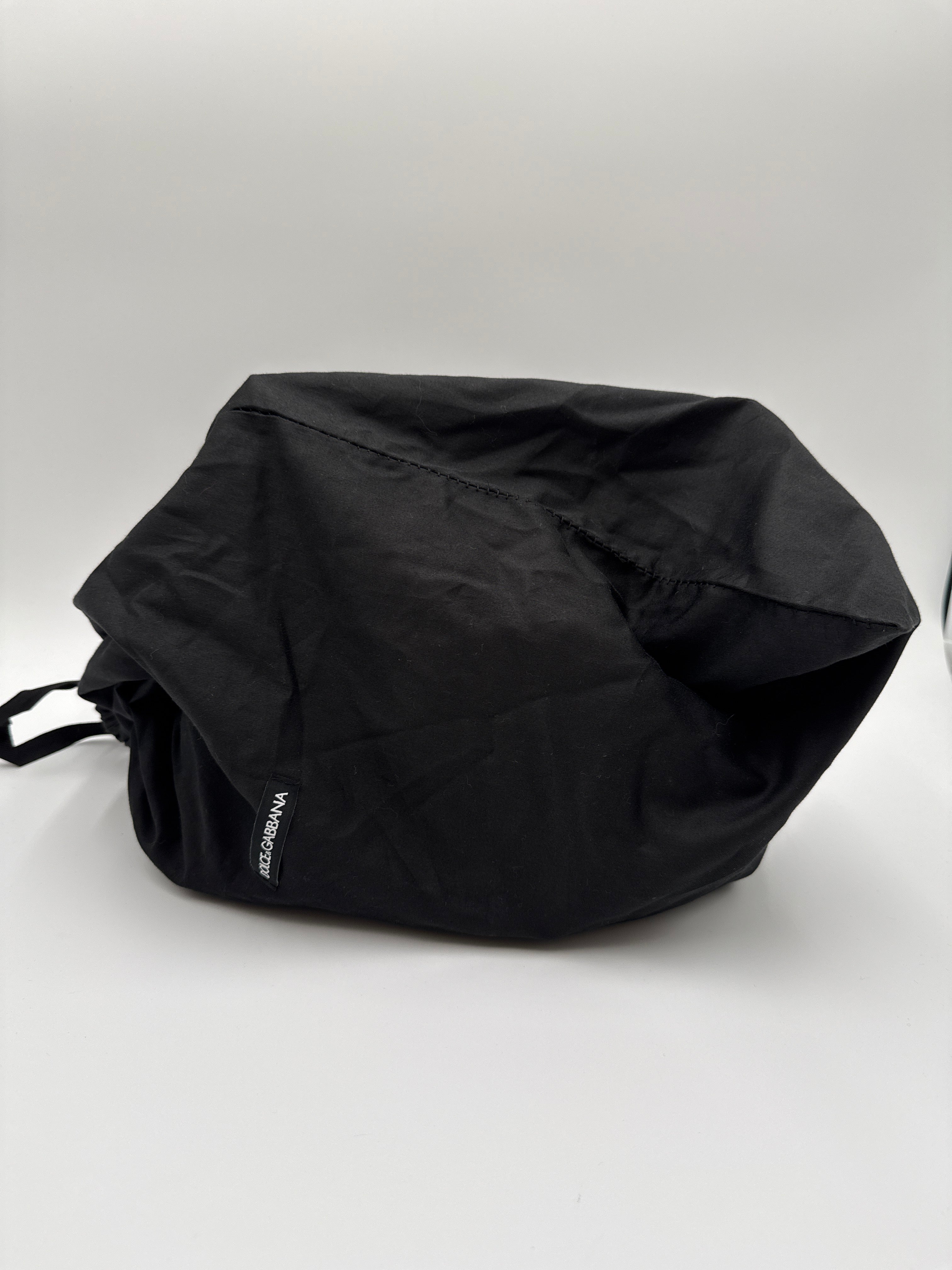 Dolce e Gabbana Sicily Borsa Denim Patchwork Nera Dolce&gabbana