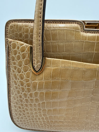 Gucci borsa Coccodrillo Vintage