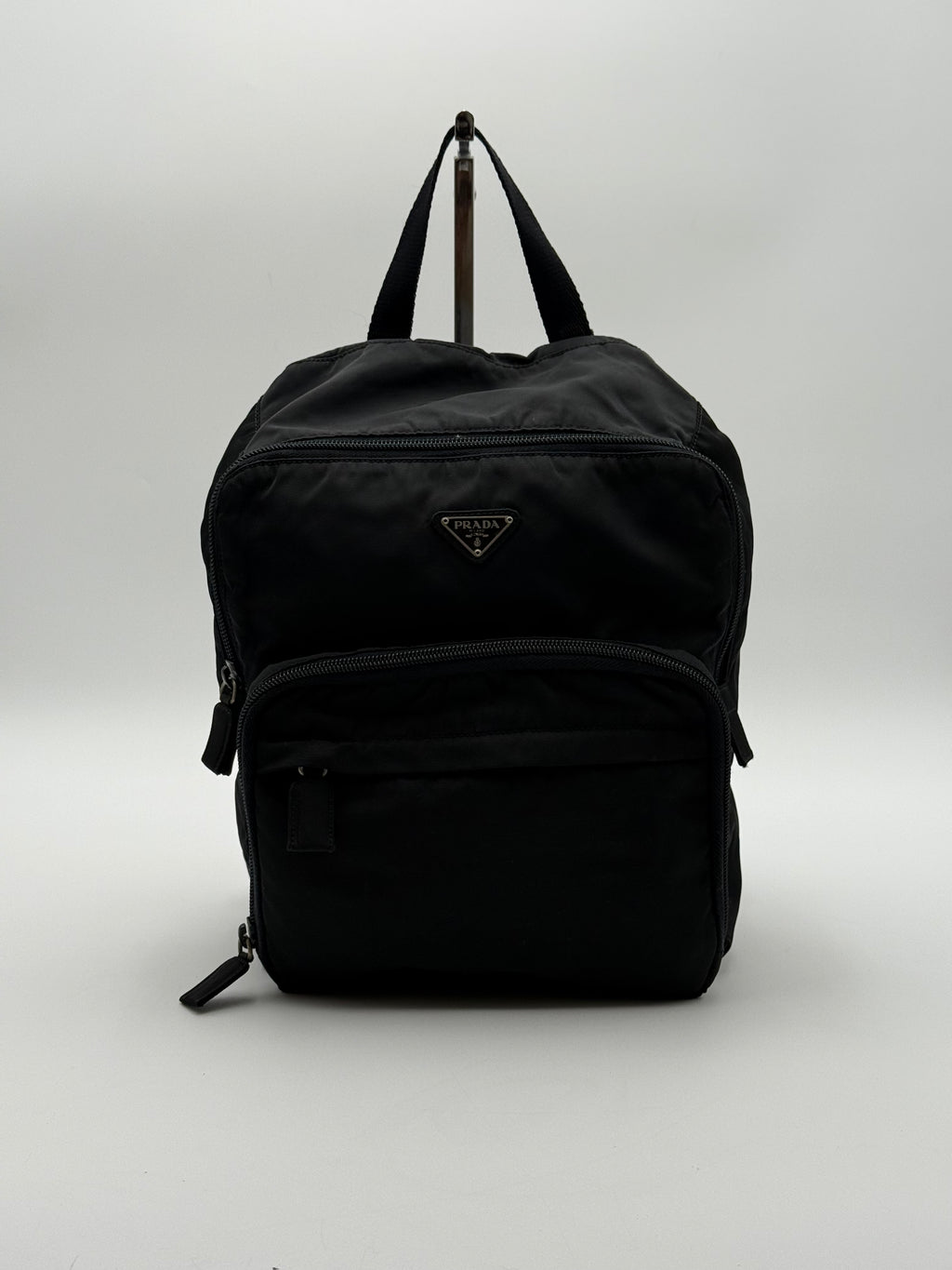 Prada Zaino  in Nylon Tela Vela Nero