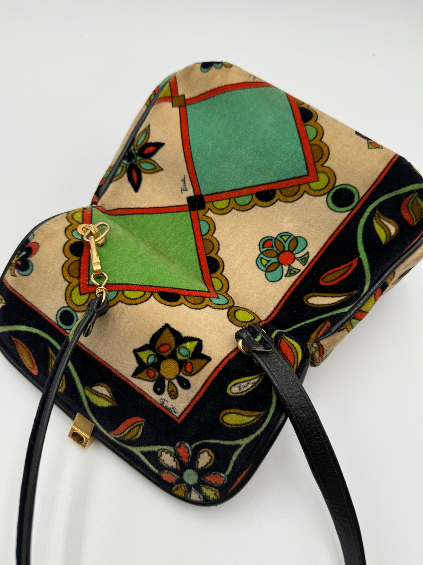 Emilio Pucci Borsa Tracolla Vintage Anni 70' - Mercatino di Ninni