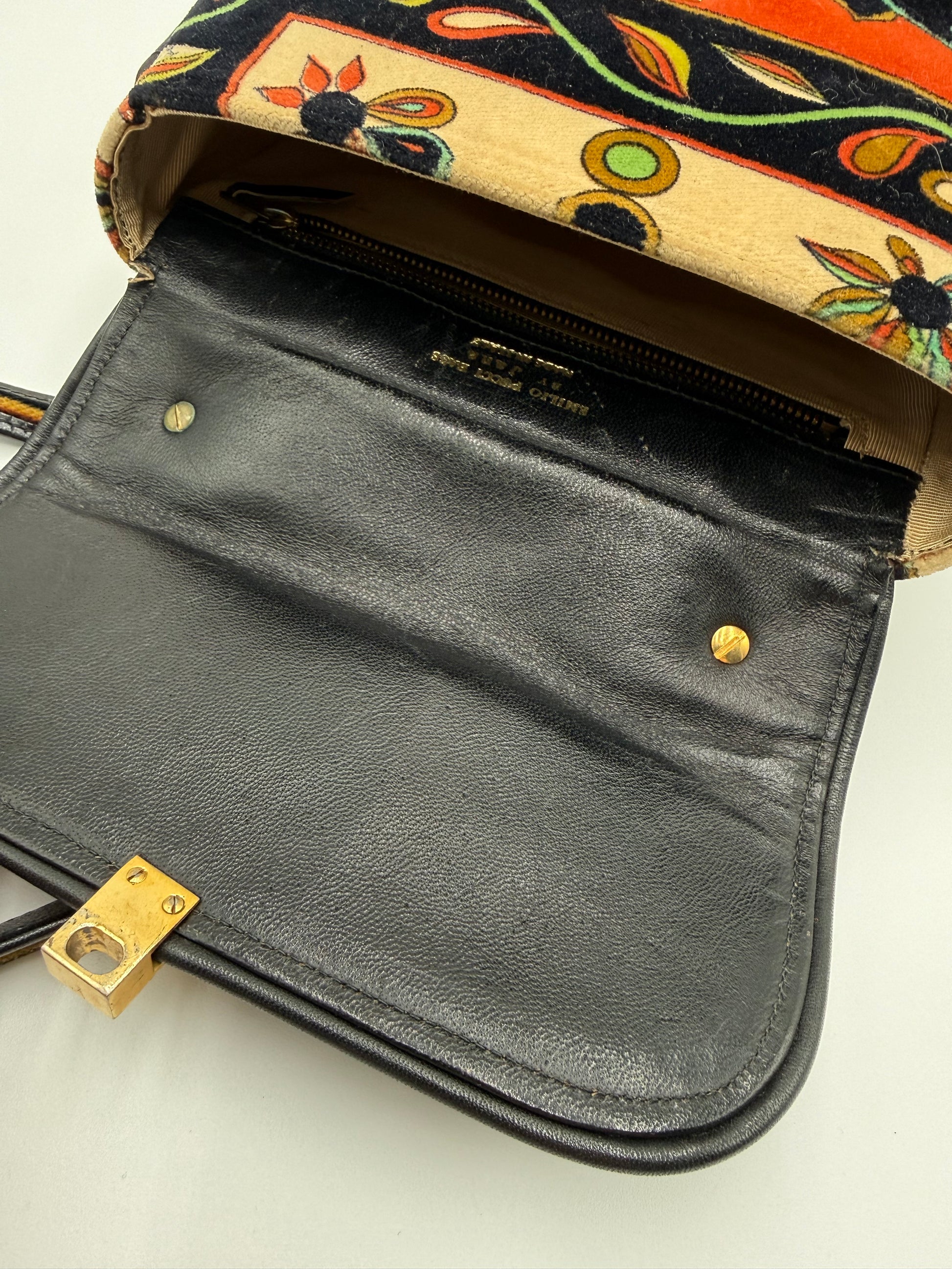 Emilio Pucci Borsa Tracolla Vintage Anni 70' - Mercatino di Ninni