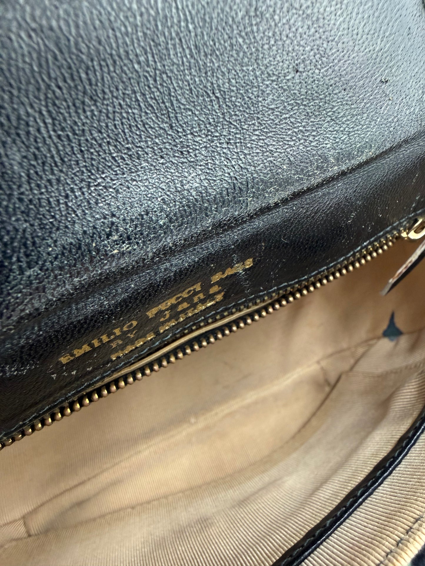 Emilio Pucci Borsa Tracolla Vintage Anni 70' - Mercatino di Ninni