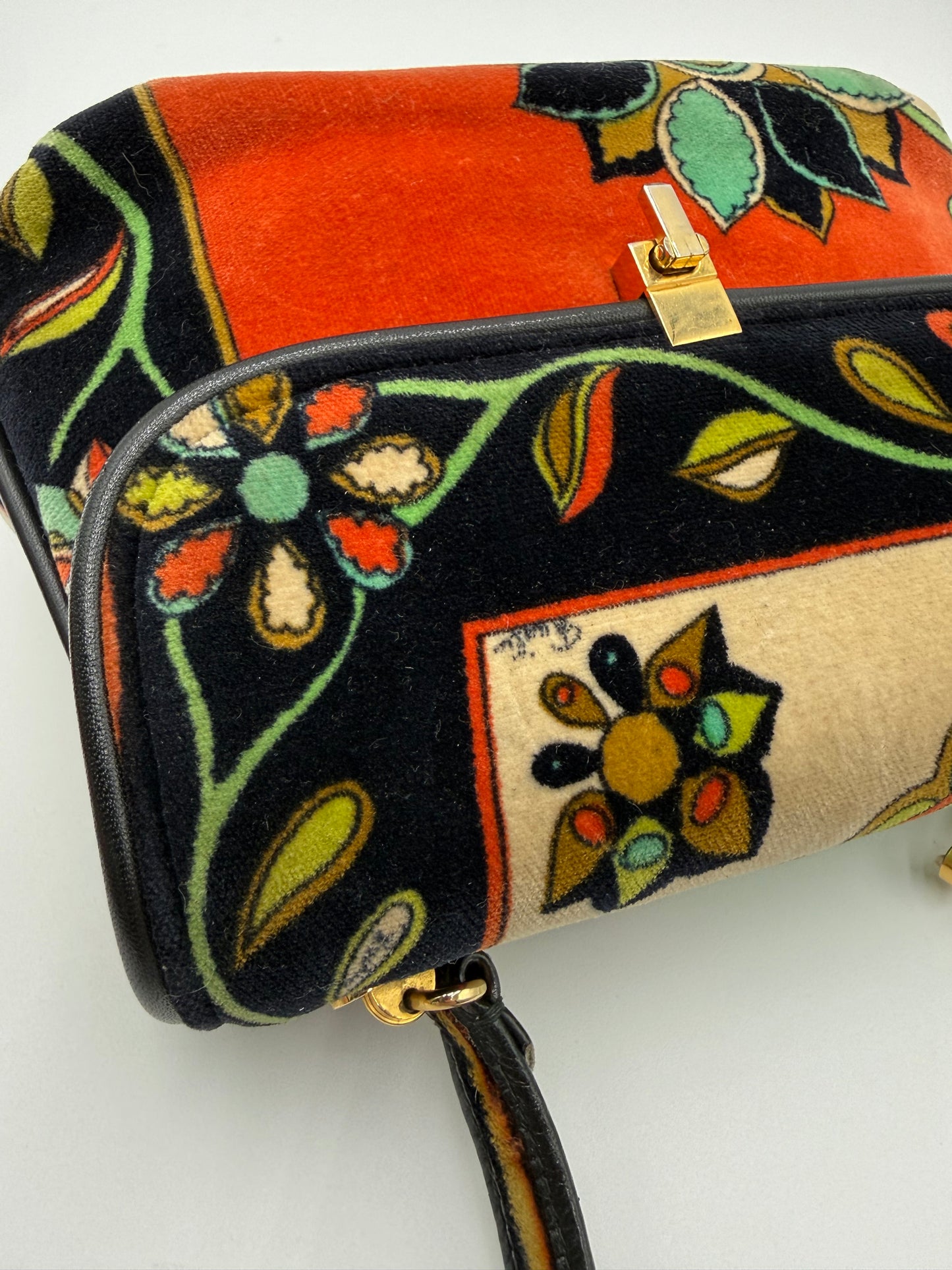 Emilio Pucci Borsa Tracolla Vintage Anni 70' - Mercatino di Ninni