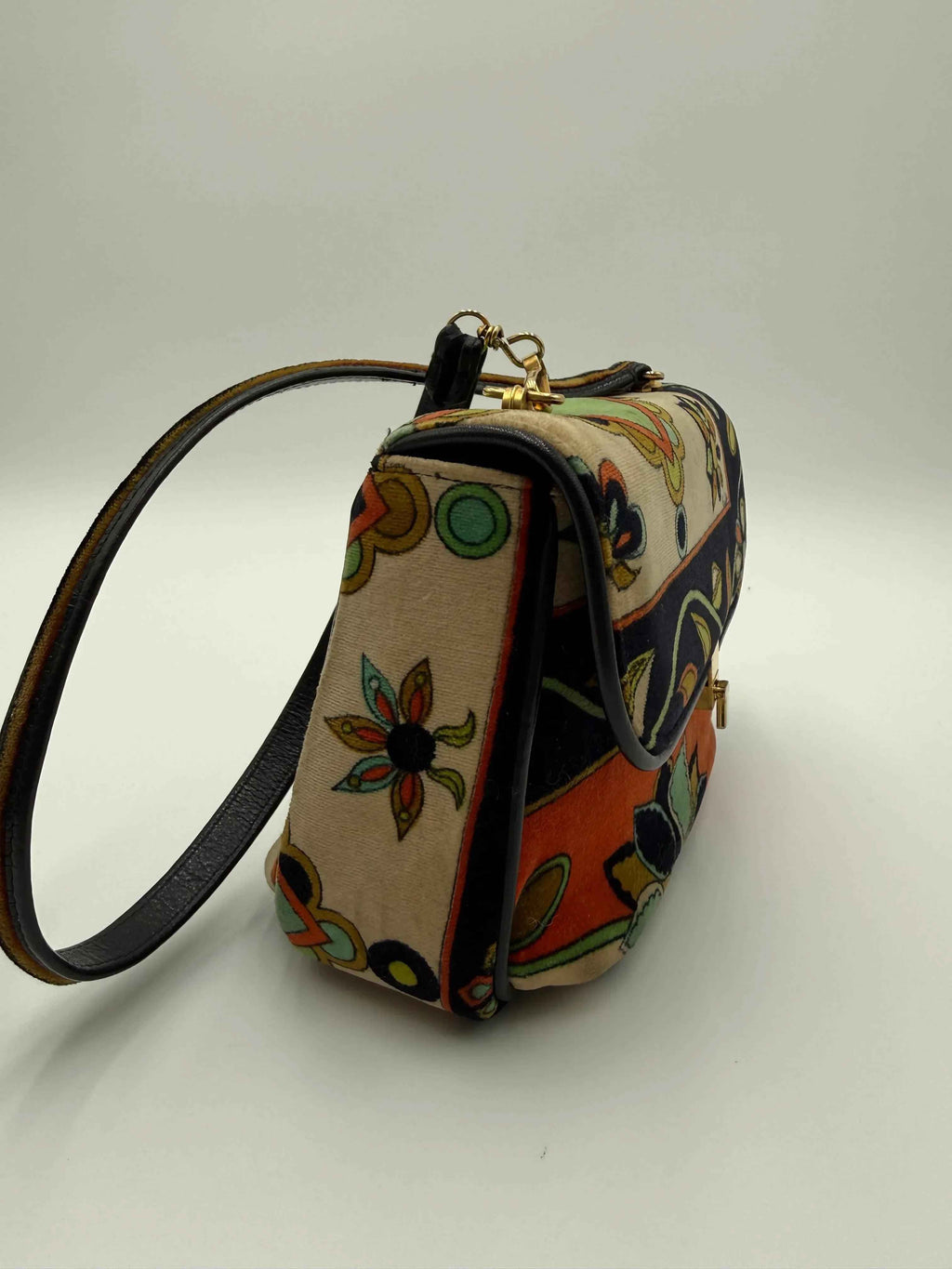 Emilio Pucci Borsa Tracolla Vintage Anni 70'