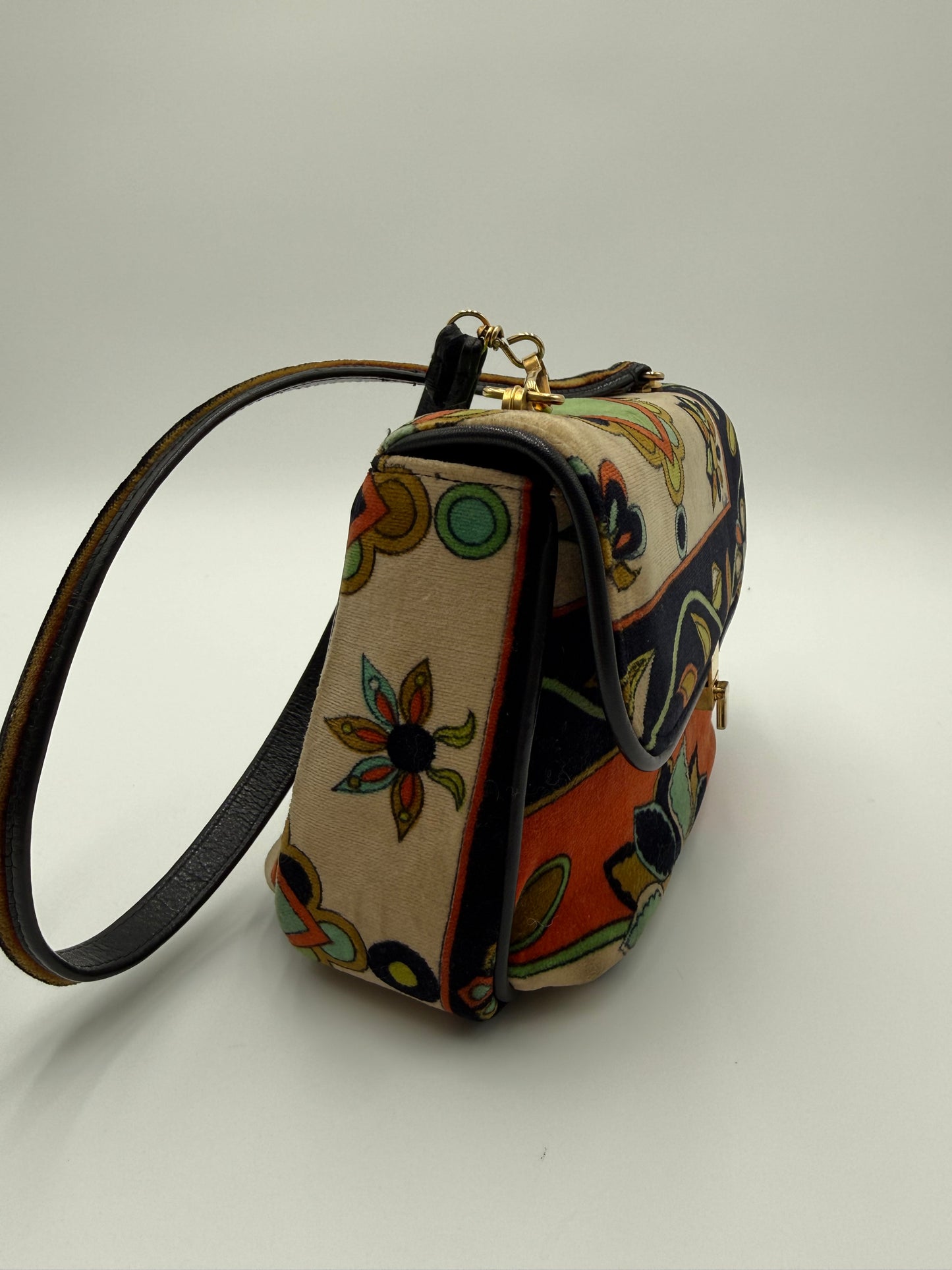 Emilio Pucci Borsa Tracolla Vintage Anni 70' - Mercatino di Ninni