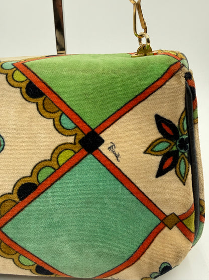 Emilio Pucci Borsa Tracolla Vintage Anni 70' - Mercatino di Ninni