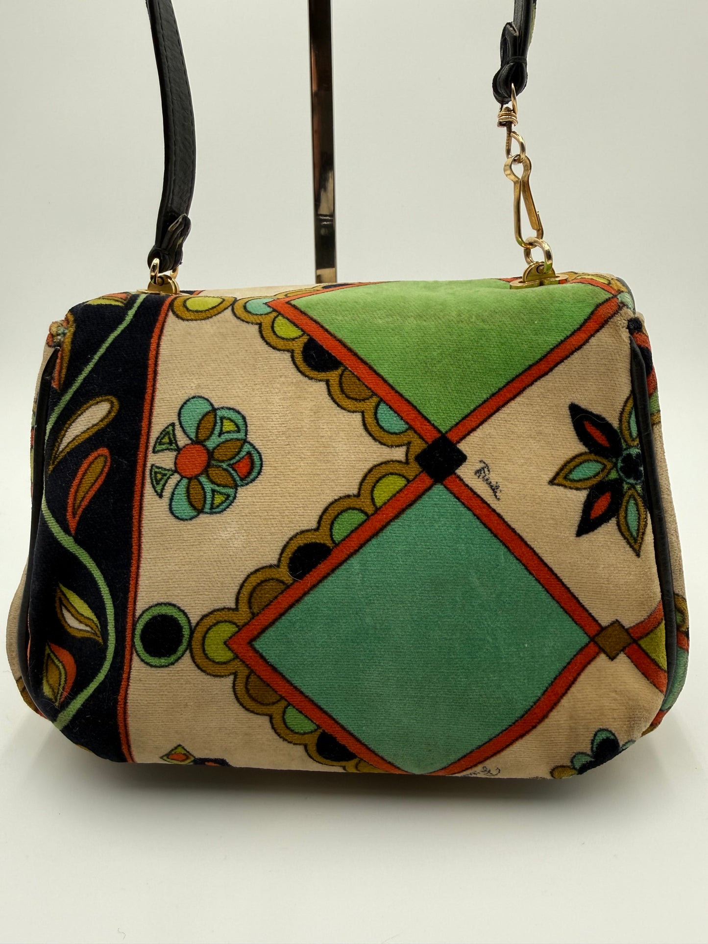 Emilio Pucci Borsa Tracolla Vintage Anni 70' - Mercatino di Ninni