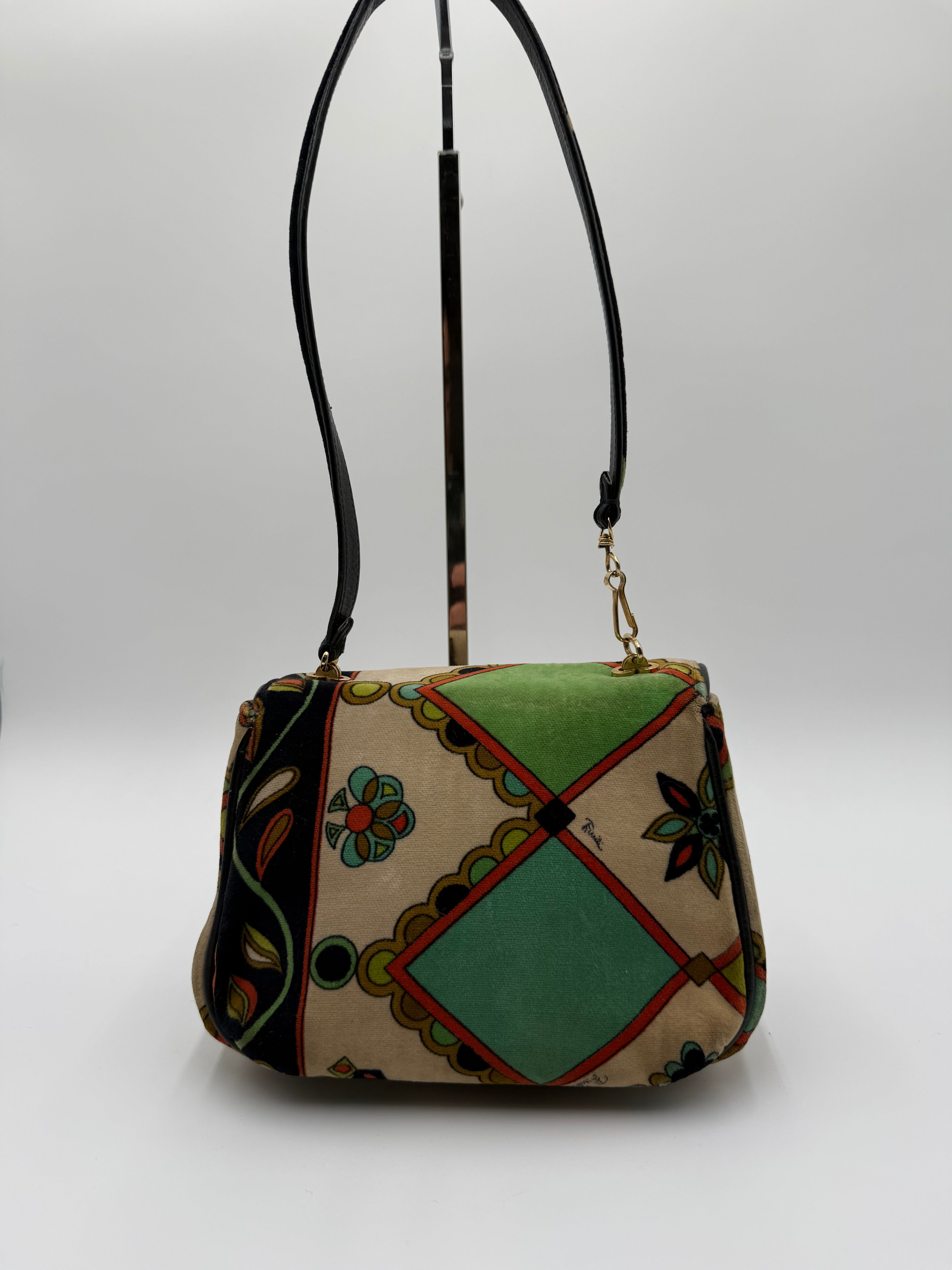 Emilio Pucci Borsa Tracolla Vintage Anni 70' - Mercatino di Ninni