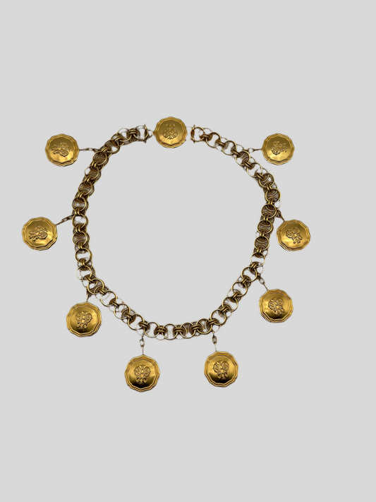 Emilio Pucci Cintura in Metallo Dorato Emilio pucci