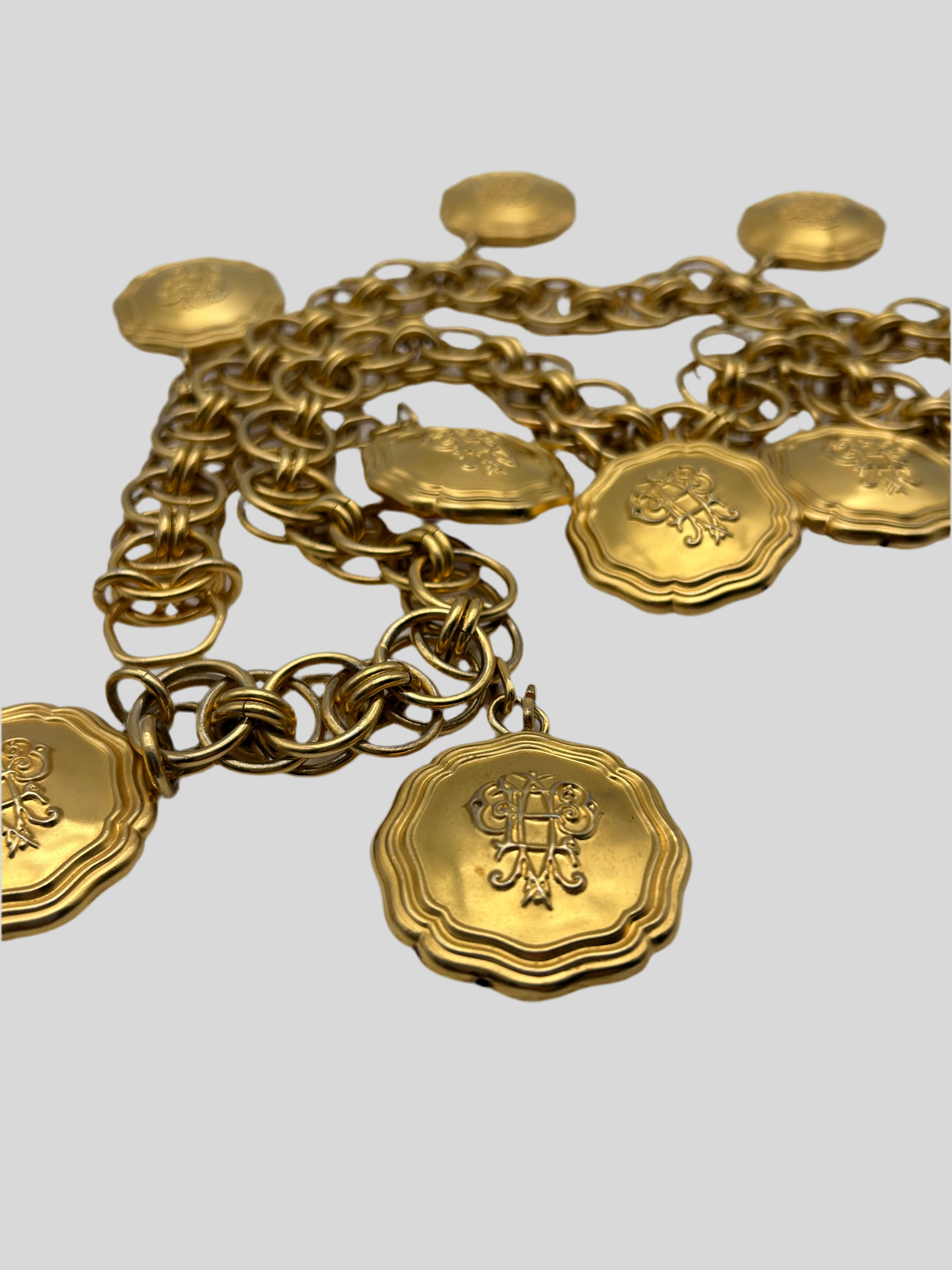 Emilio Pucci Cintura in Metallo Dorato Emilio pucci