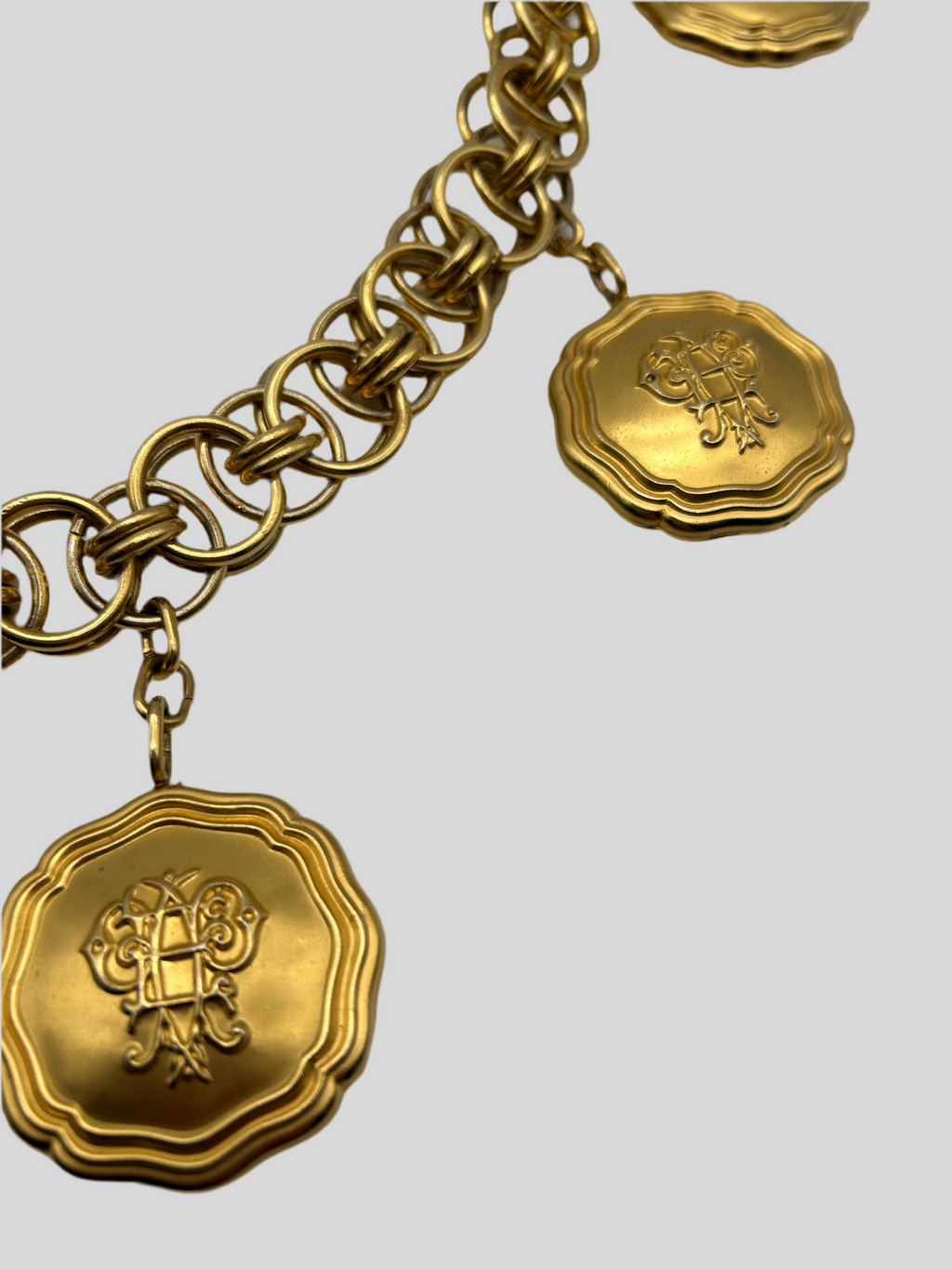 Emilio Pucci Cintura in Metallo Dorato Emilio pucci