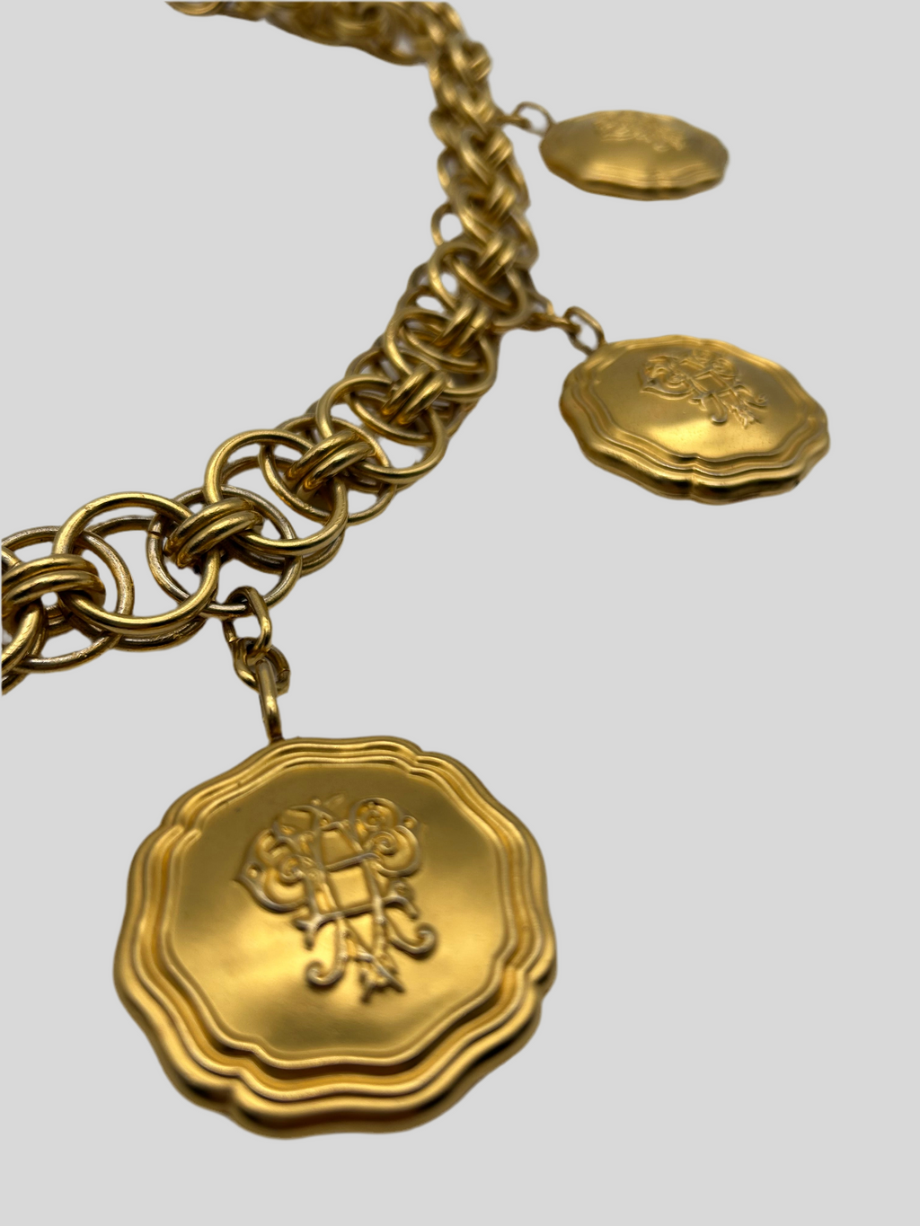 Emilio Pucci Cintura in Metallo Dorato Emilio pucci