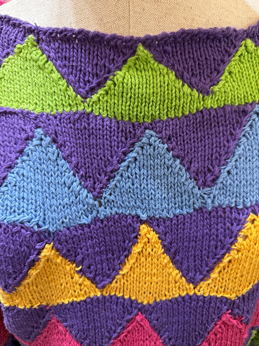 Enrico Coveri Abito Vintage con Paillettes  Multicolore Enrico Coveri