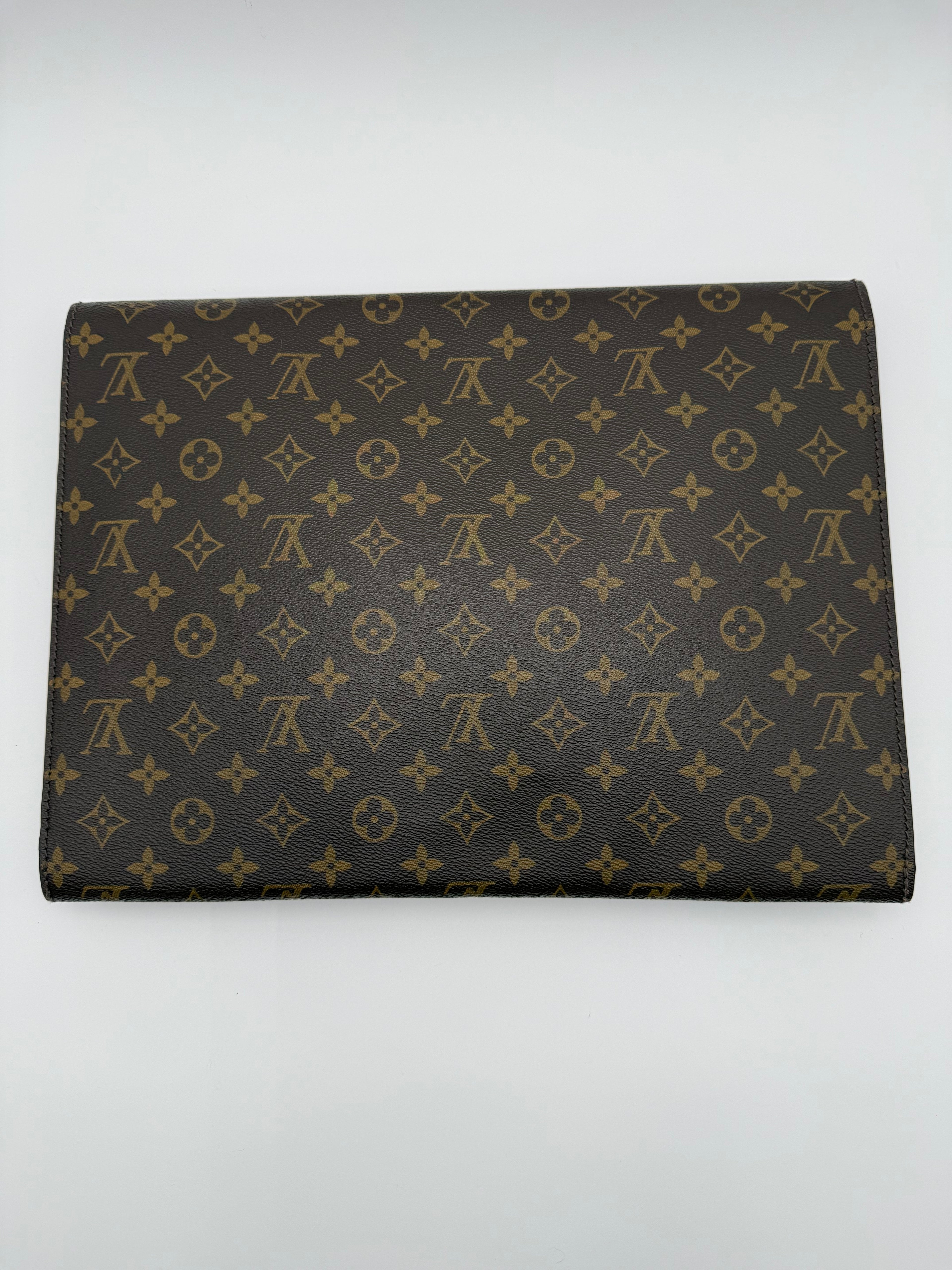 Louis Vuitton Cartella Ministre Busta Vintage in Tela Monogram