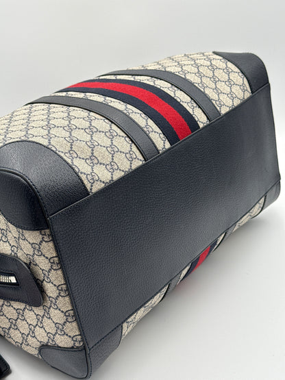 Gucci Savoy Borsone viaggio Tela Supreme GG