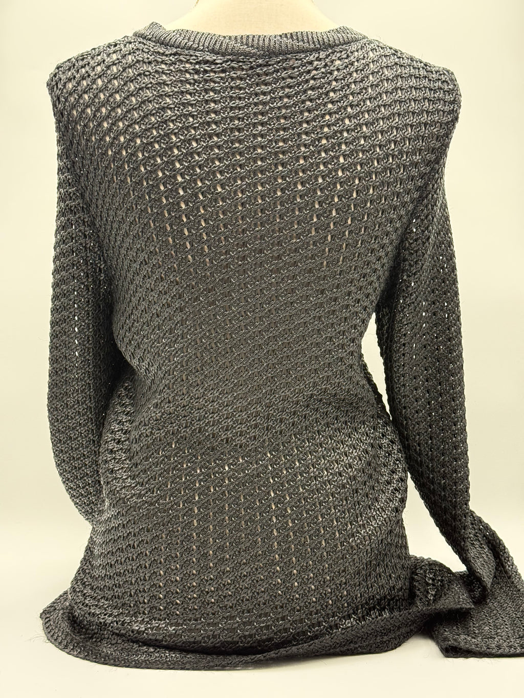 Balenciaga Paris Cardigan in Maglia di Rayon Nera