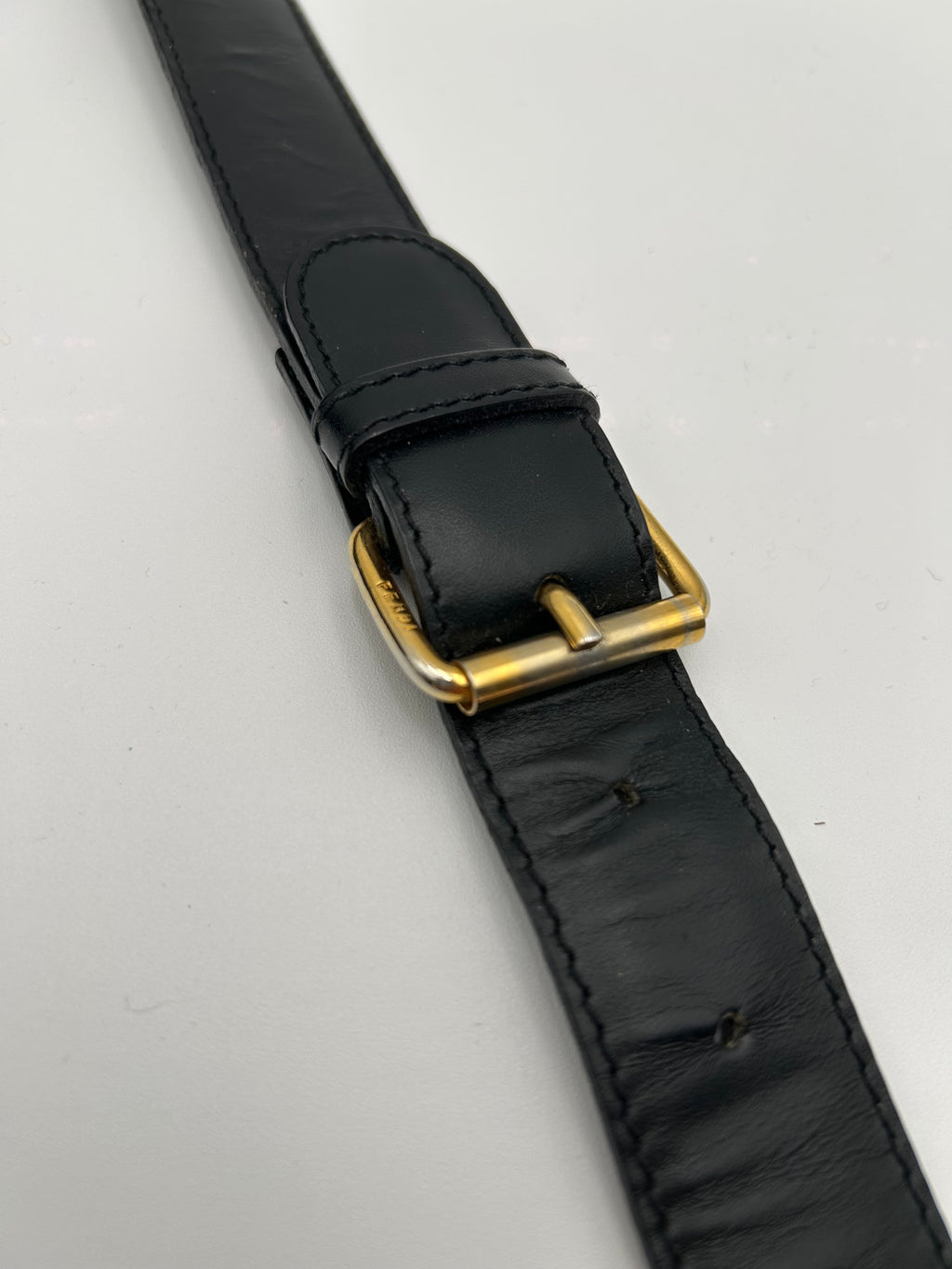 Fendi Borsa a Tracolla Epi in Pelle Nera Fendi