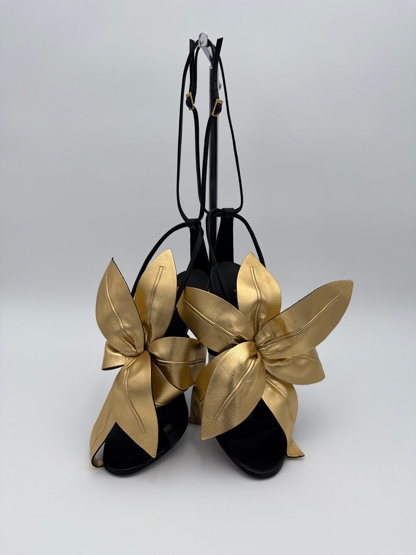 Giuseppe Zanetti Sandali Fiore oro Giuseppe Zanotti