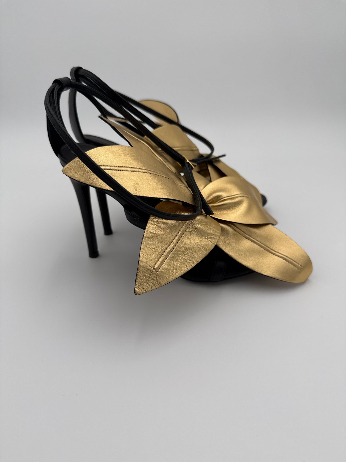 Giuseppe Zanetti Sandali Fiore oro Giuseppe Zanotti