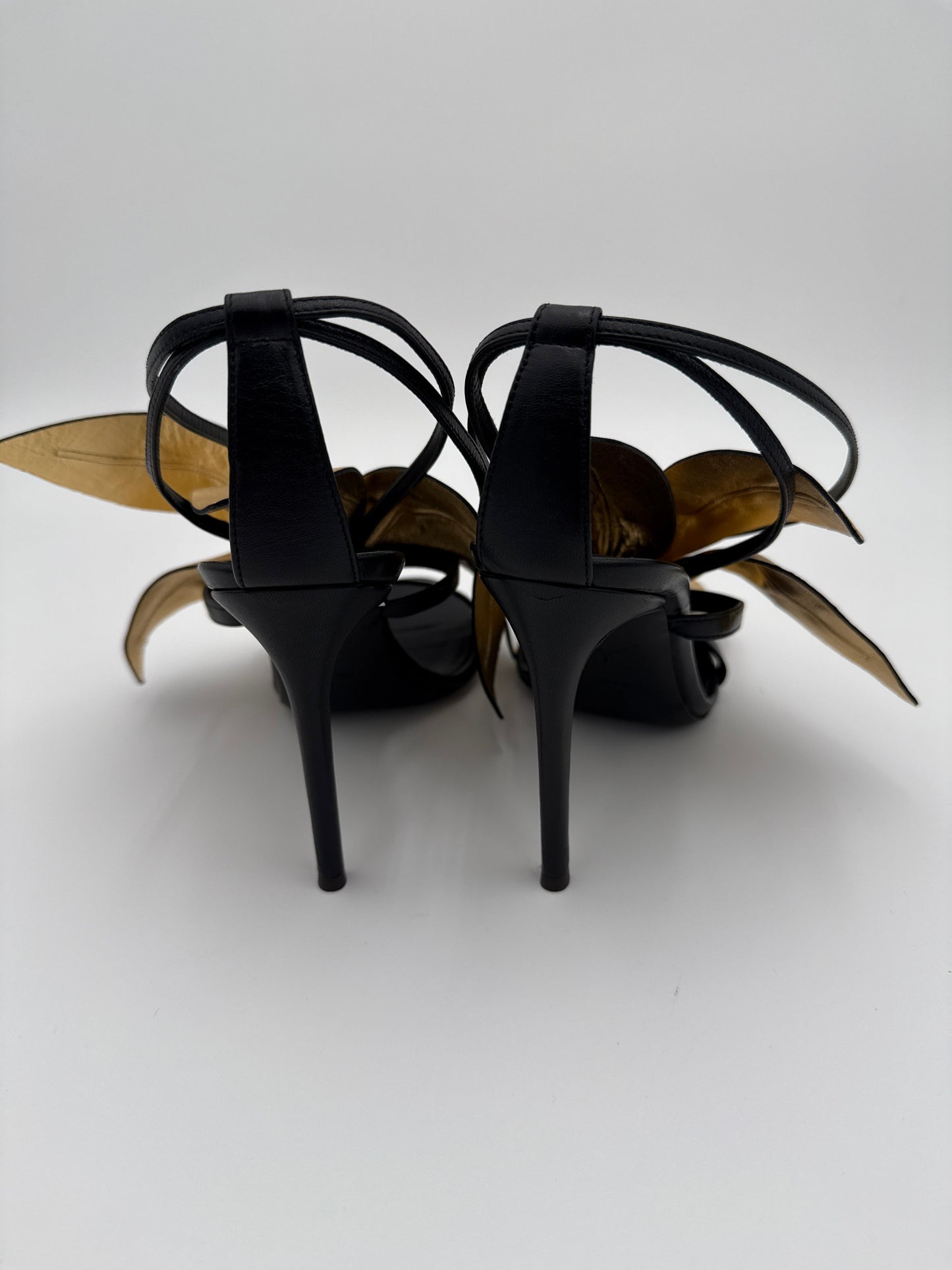 Giuseppe Zanetti Sandali Fiore oro Giuseppe Zanotti