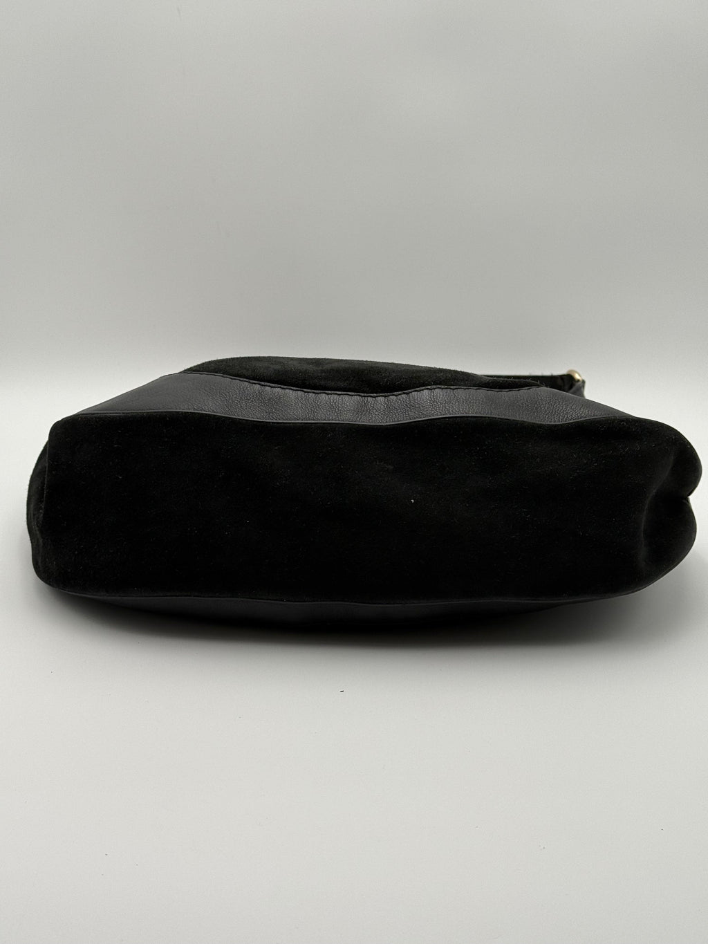 Gucci Borsa Charlotte Hobo Frida Giannini in Pelle Scamosciata Nera - Mercatino di Ninni