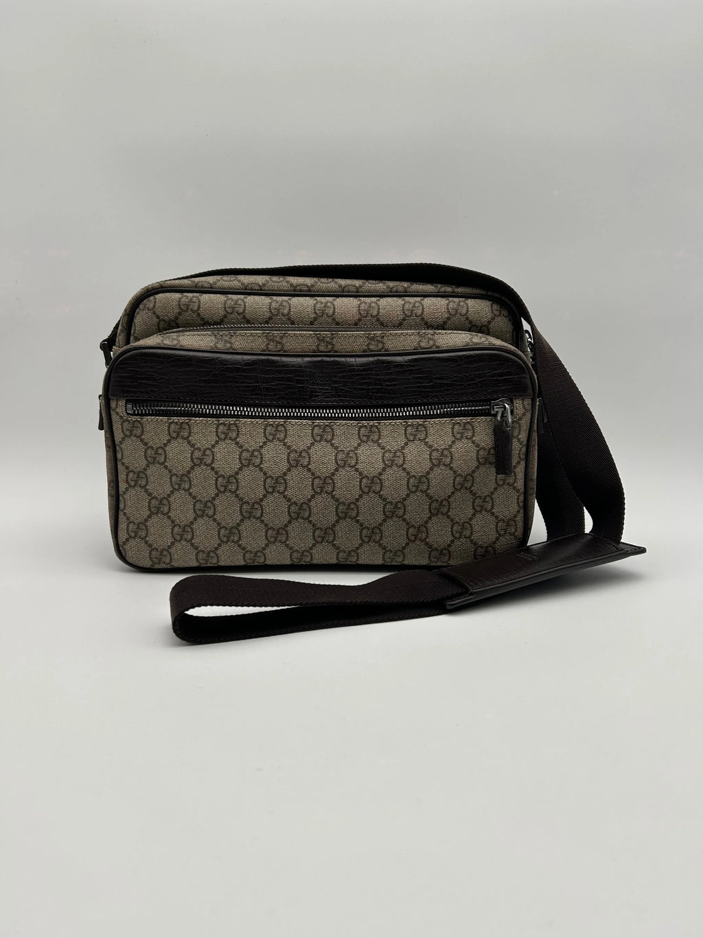 Gucci Borsa GG Vintage a Tracolla Marrone - Mercatino di Ninni