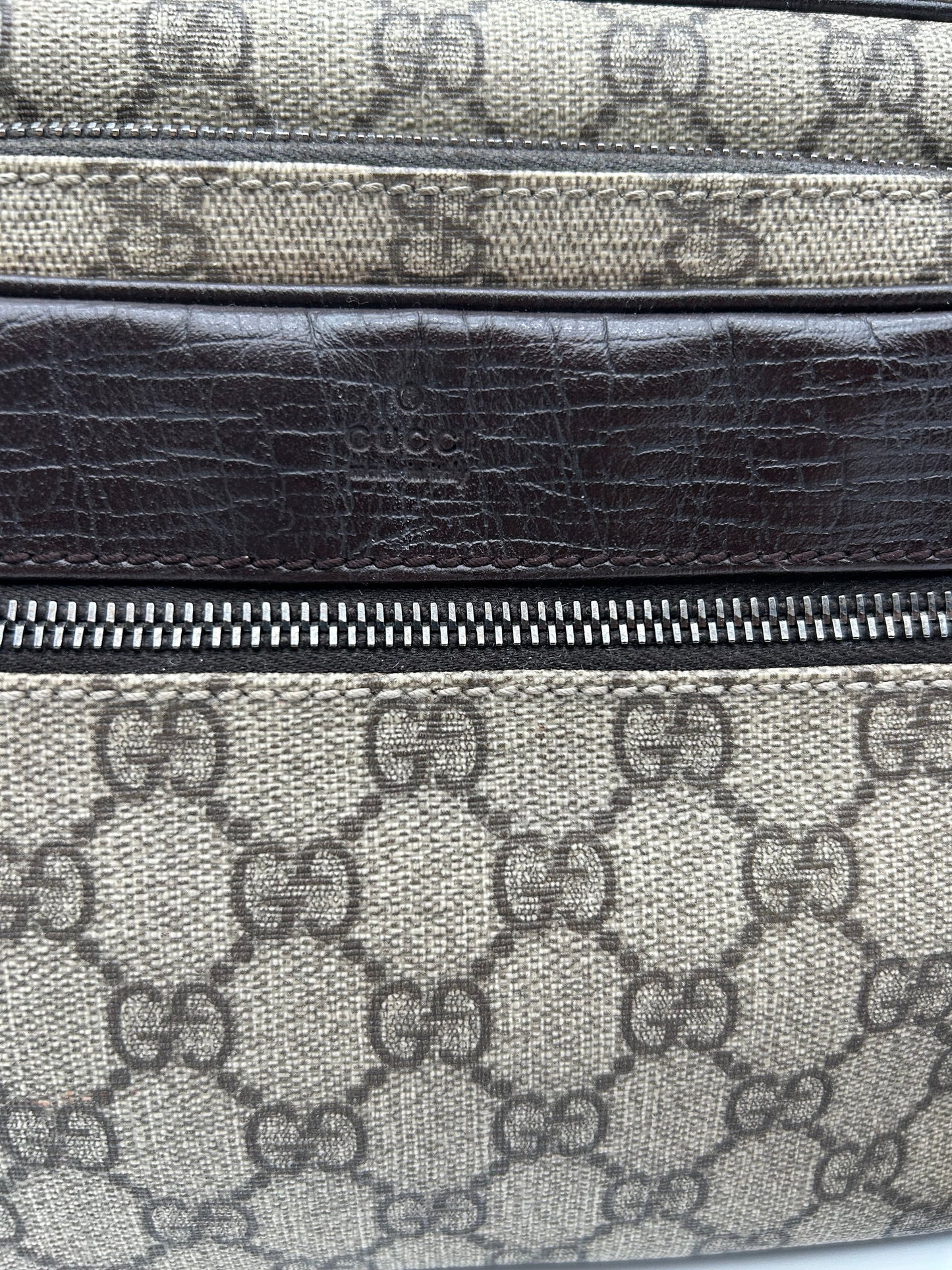 Gucci Borsa GG Vintage a Tracolla Marrone Gucci