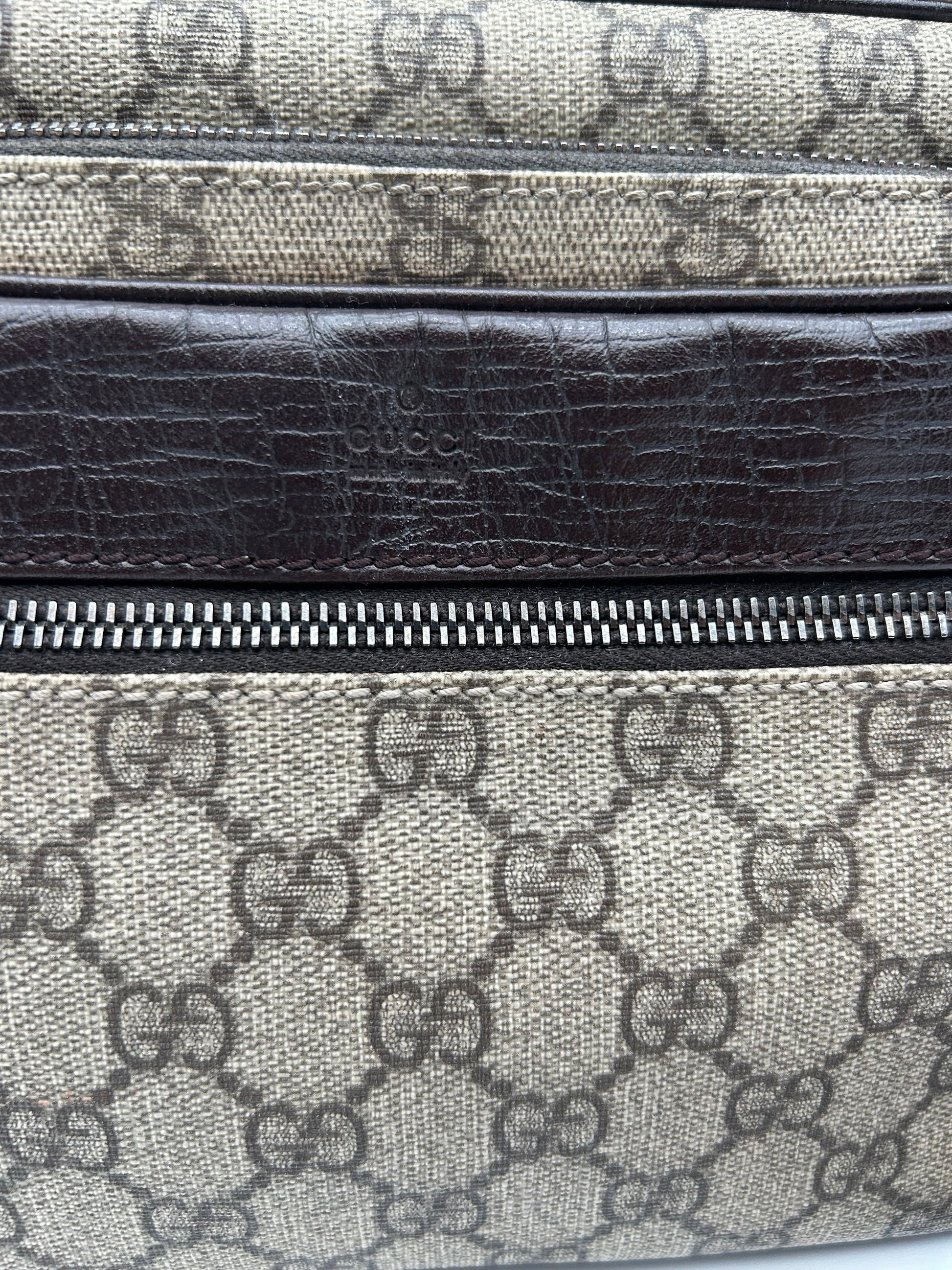 Gucci Borsa GG Vintage a Tracolla Marrone Gucci